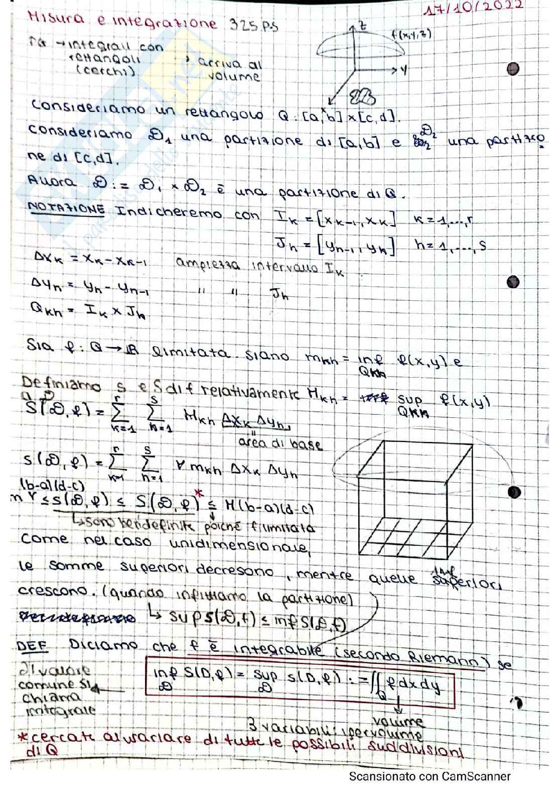 Analisi 2, prima parte Pag. 26