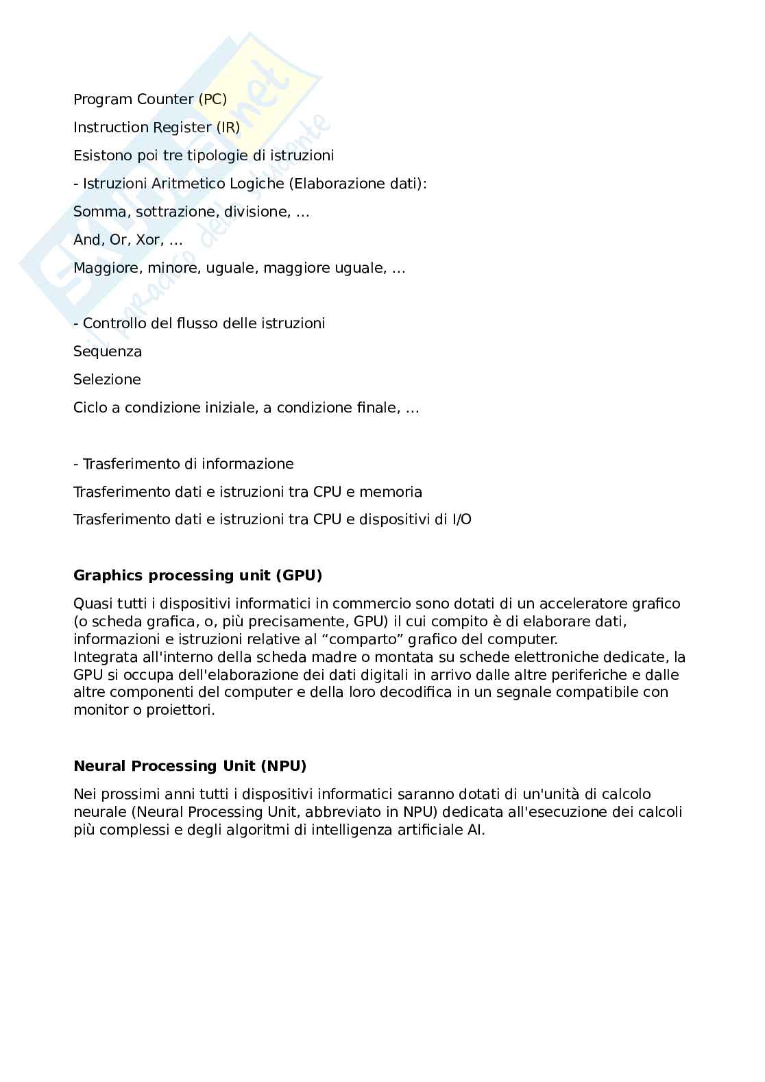 Appunti Elementi di informatica Pag. 36