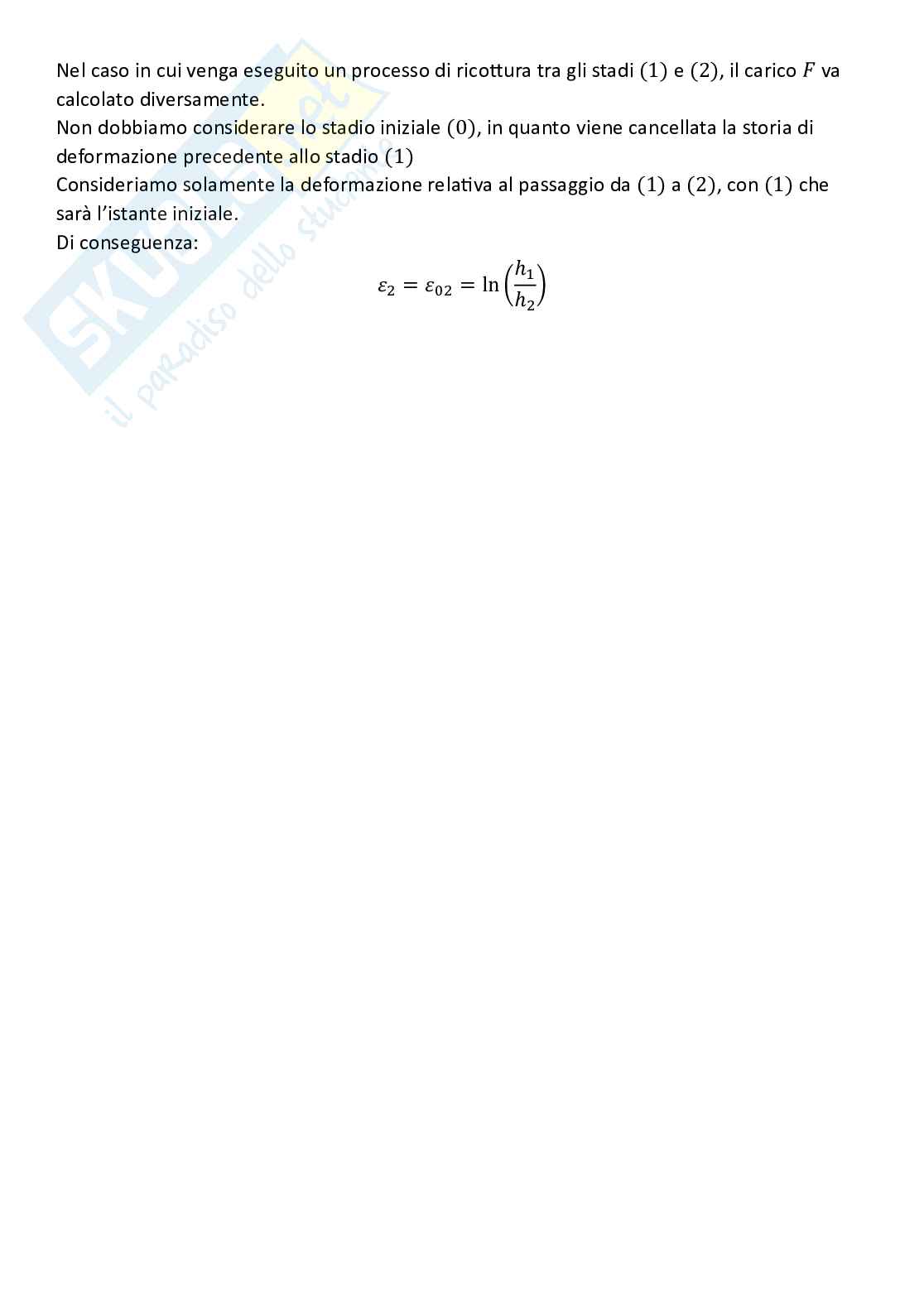 Tecnologie industriali, parte 3 - Forgiatura Pag. 6