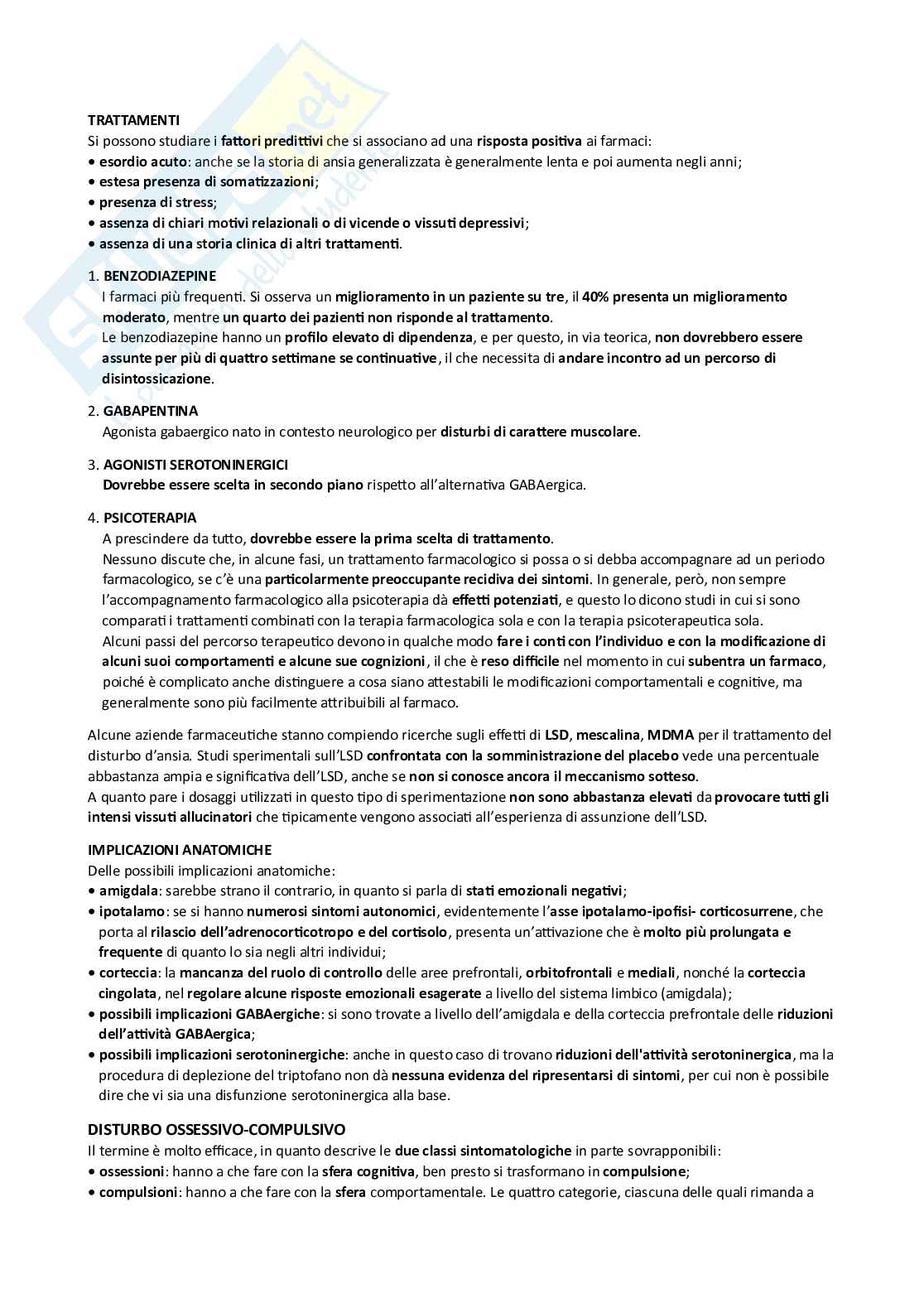 Appunti Psicobiologia e psicologia fisiologica Pag. 61