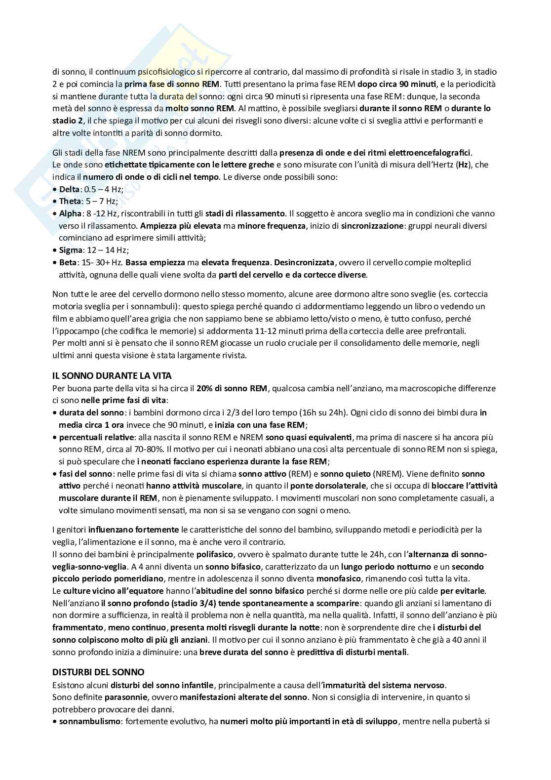 Appunti Psicobiologia e psicologia fisiologica Pag. 76