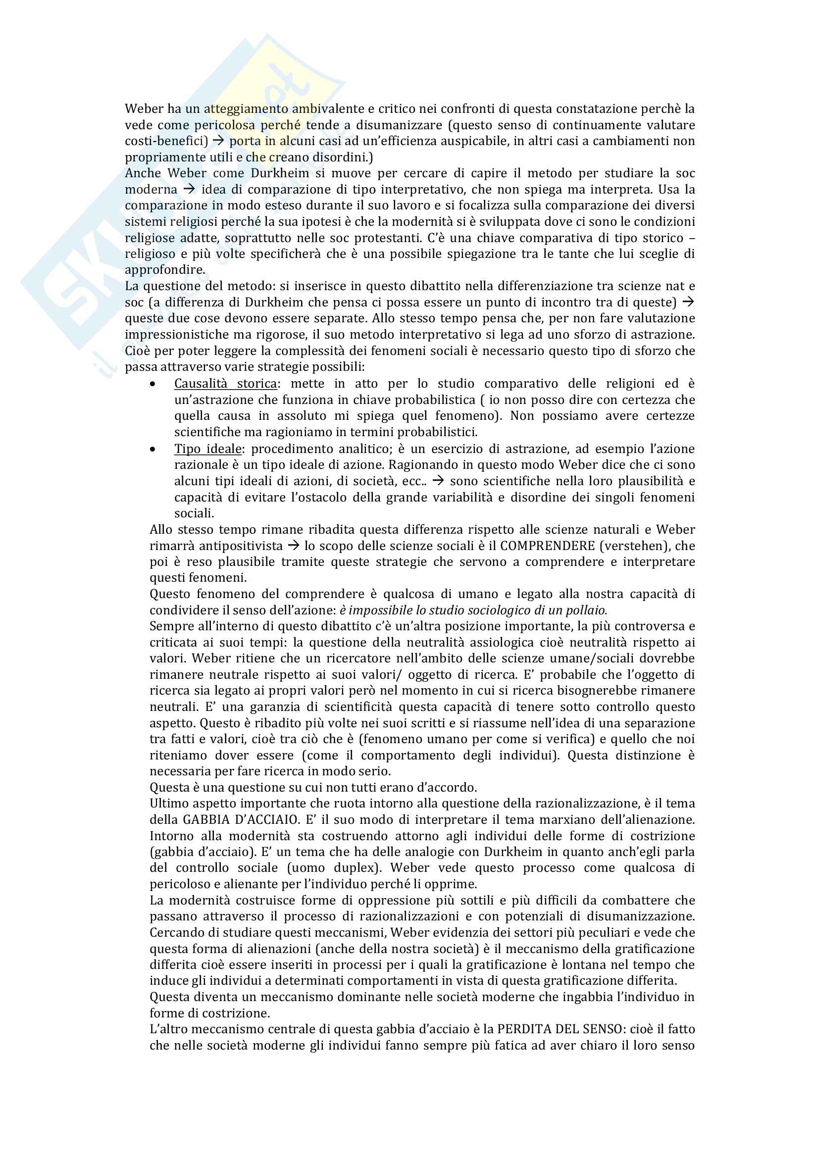 Appunti lezioni per esame di Sistemi sociali comparati Pag. 11