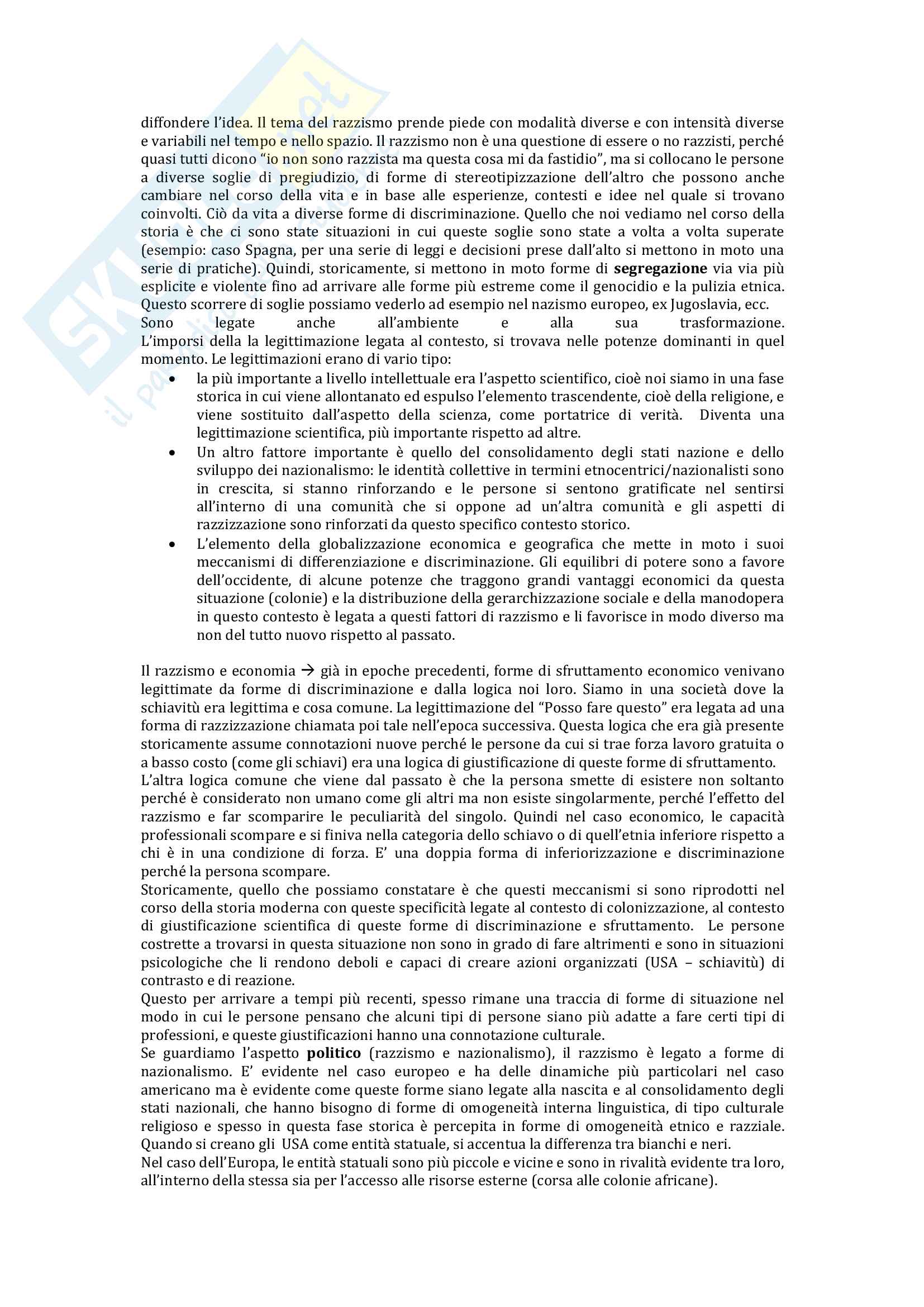 Appunti lezioni per esame di Sistemi sociali comparati Pag. 46
