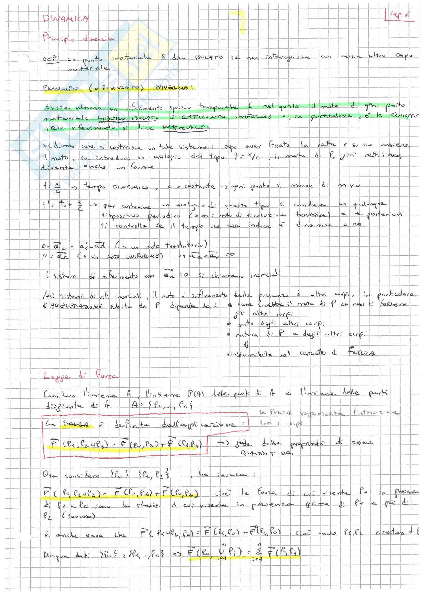 Appunti completi di Meccanica razionale Pag. 31