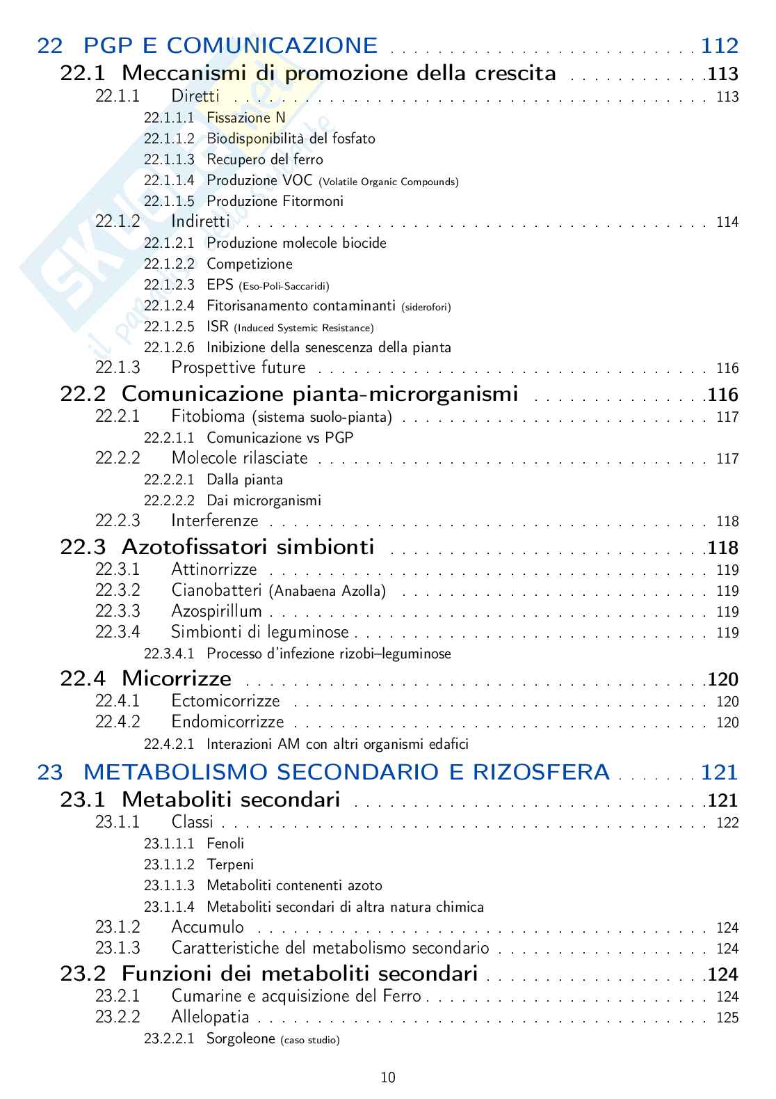 Ciclo dei Nutrienti nel sistema suolo pianta  Pag. 11
