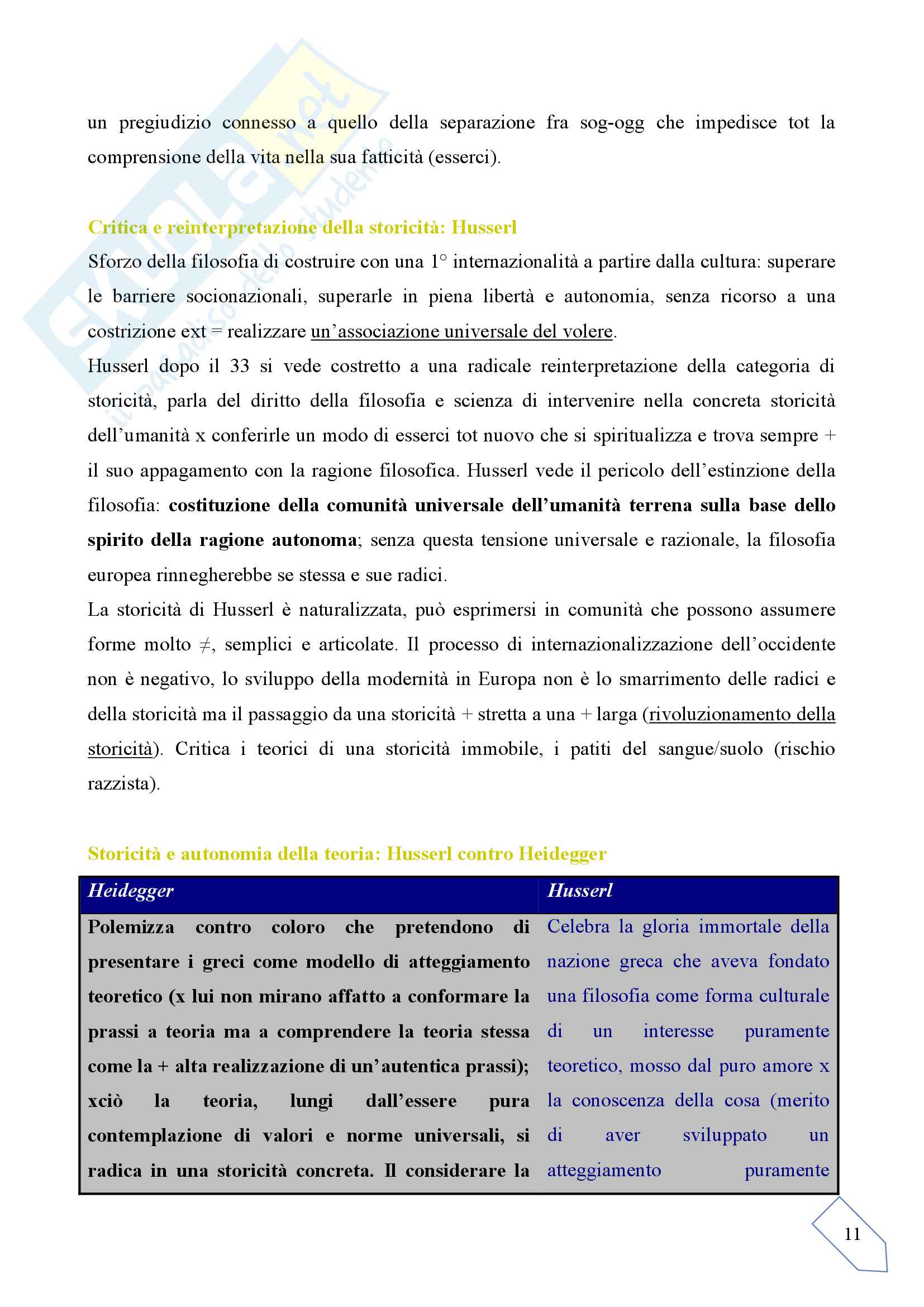 Sunto per l'esame di Estetica, docente Pinottini, libro consigliato La comunità, la morte, l'Occidente, Losurdo Pag. 11