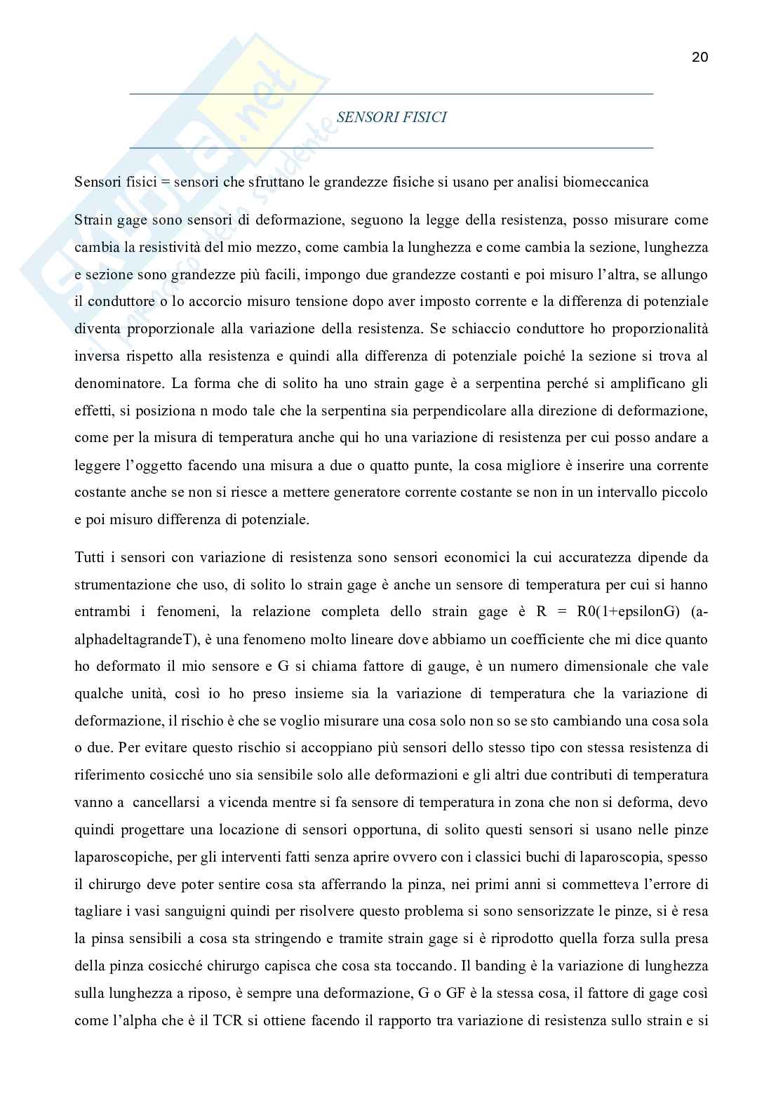 Appunti Strumentazione per sistemi biomedicali Pag. 21