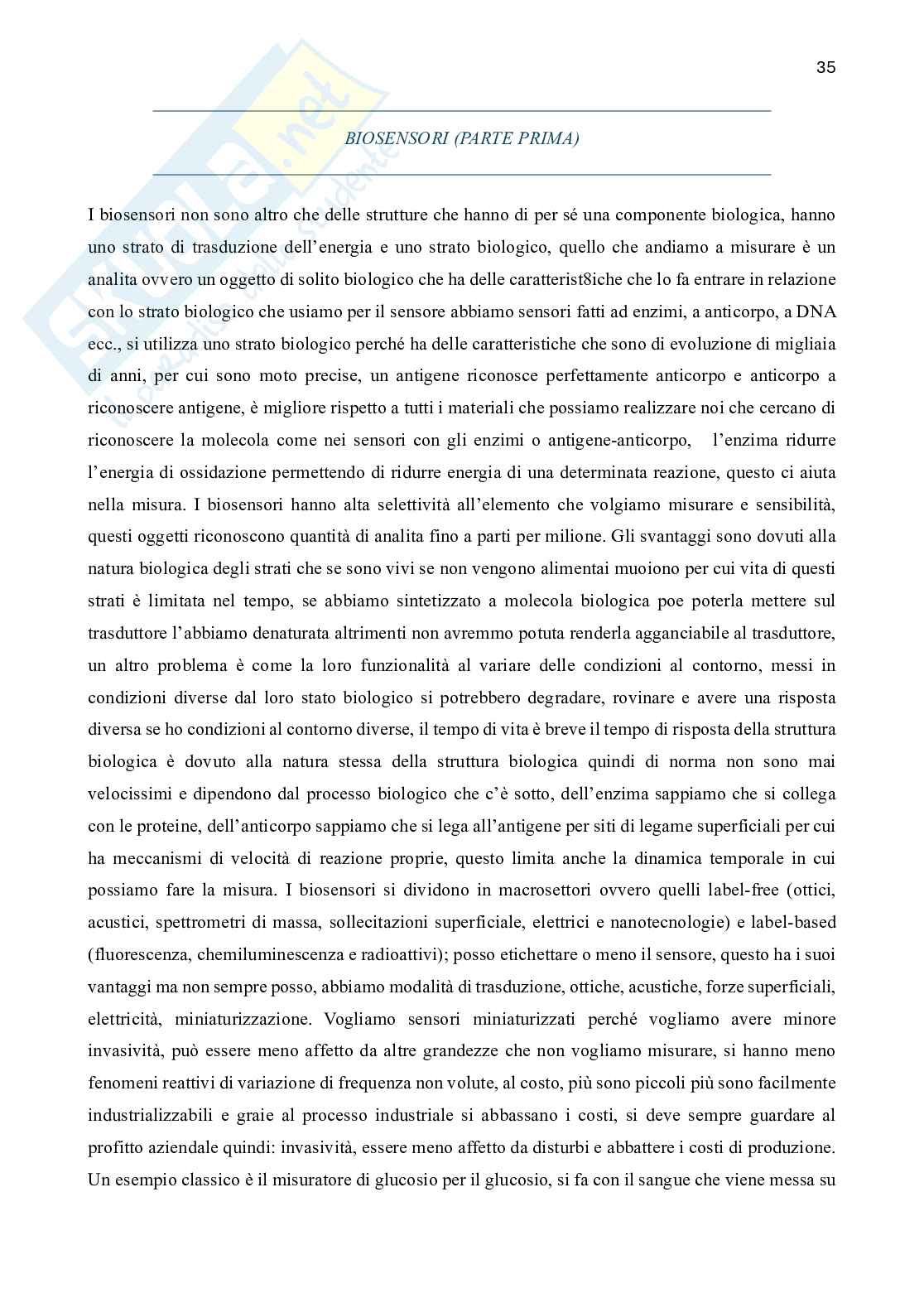 Appunti Strumentazione per sistemi biomedicali Pag. 36