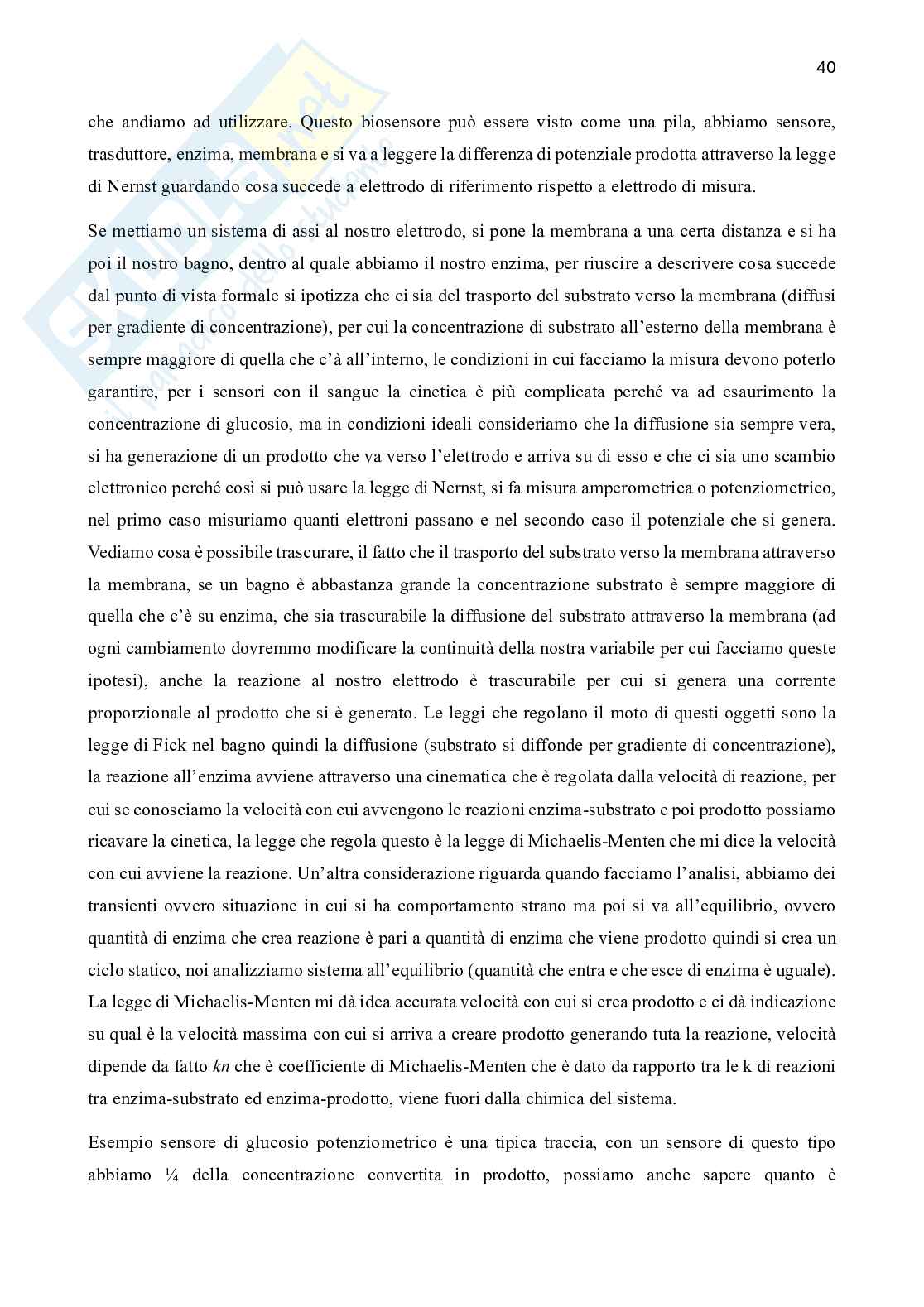 Appunti Strumentazione per sistemi biomedicali Pag. 41