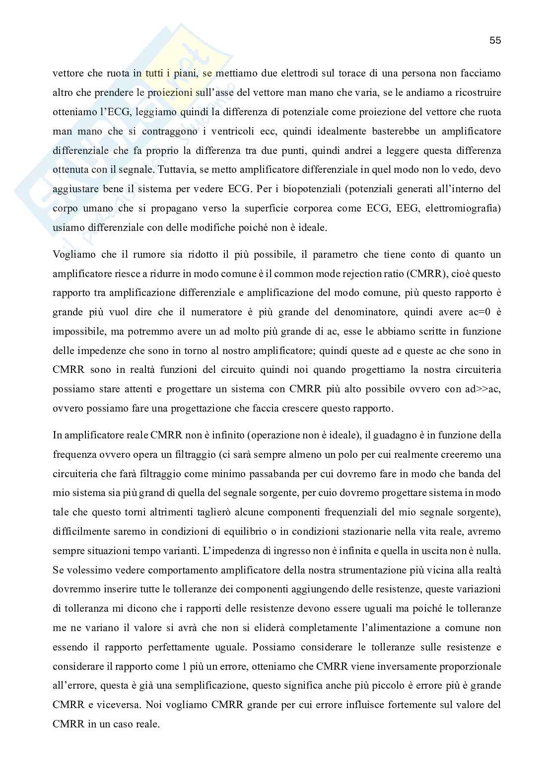 Appunti Strumentazione per sistemi biomedicali Pag. 56