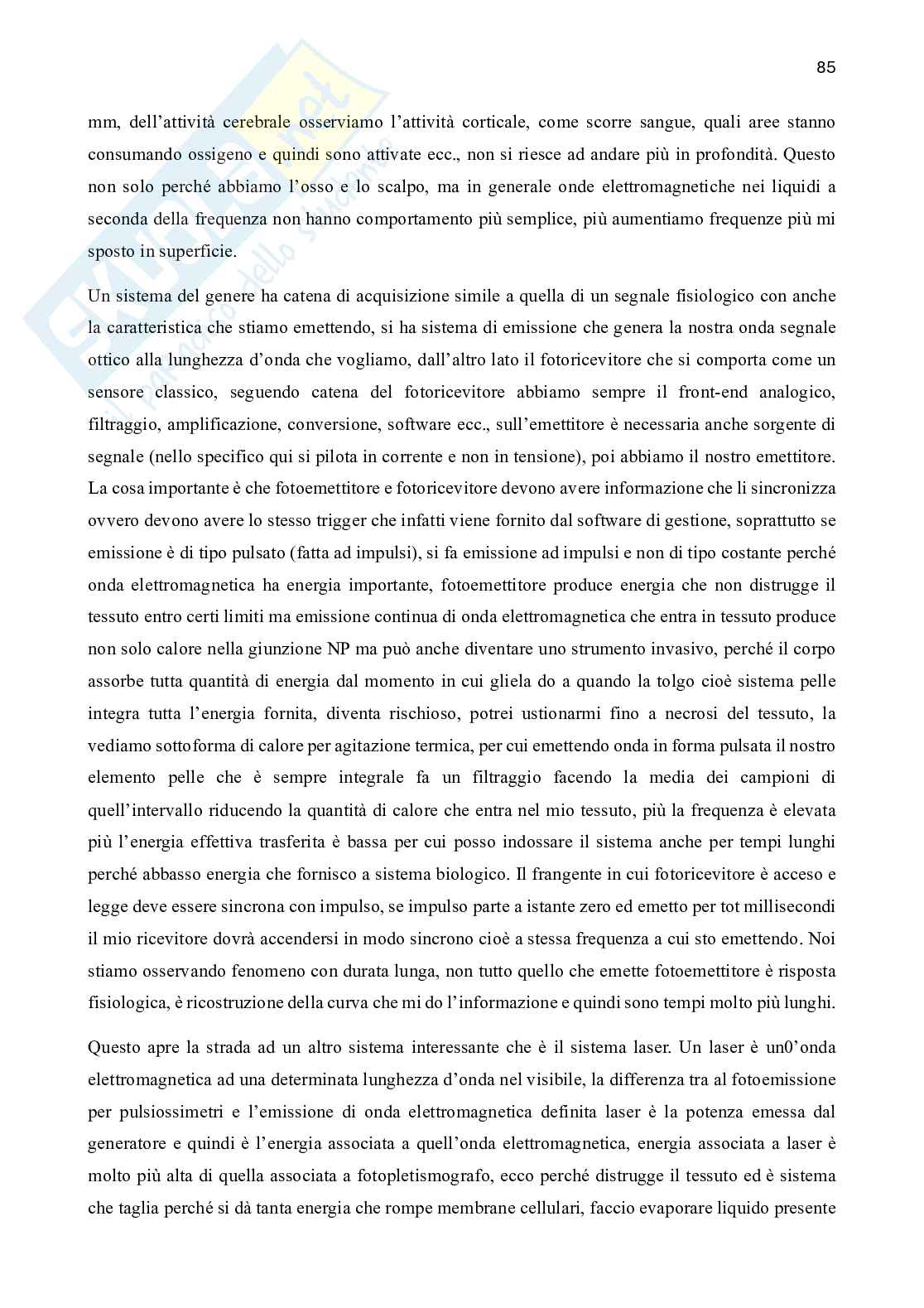 Appunti Strumentazione per sistemi biomedicali Pag. 86