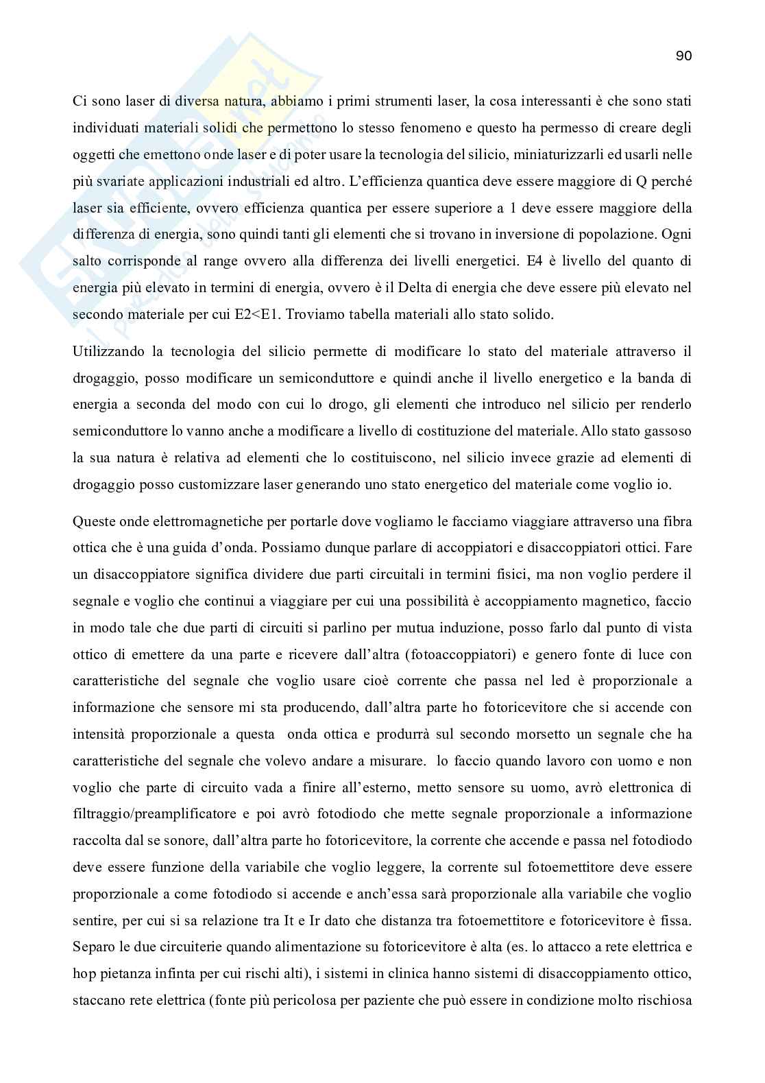 Appunti Strumentazione per sistemi biomedicali Pag. 91