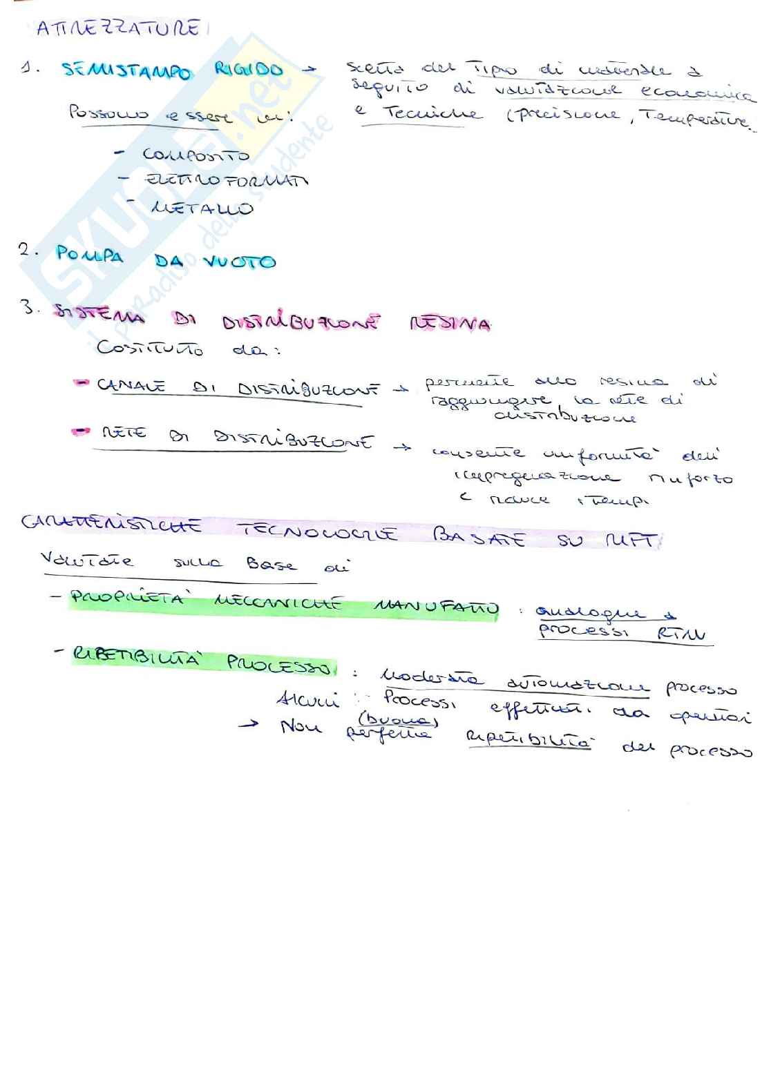 Esame Tecnologia di fabbricazione manufatti in composito Pag. 56