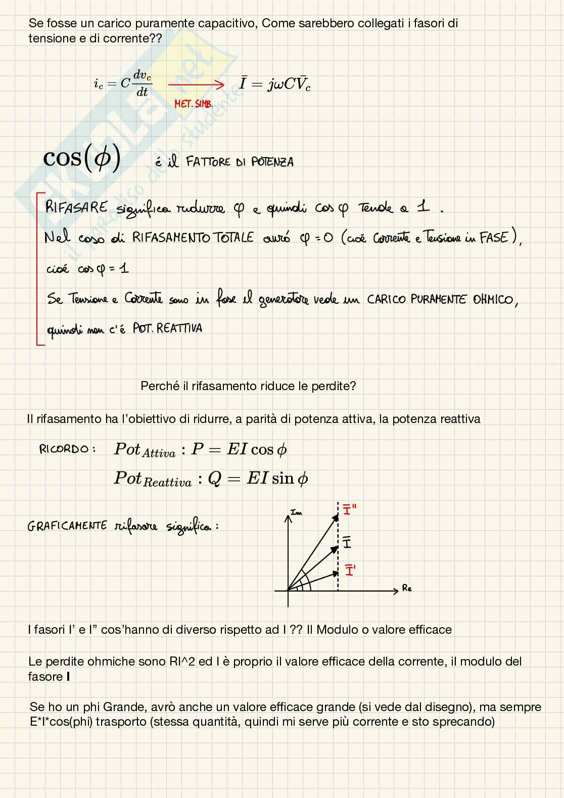 Esercizio + intro Trifase Pag. 1