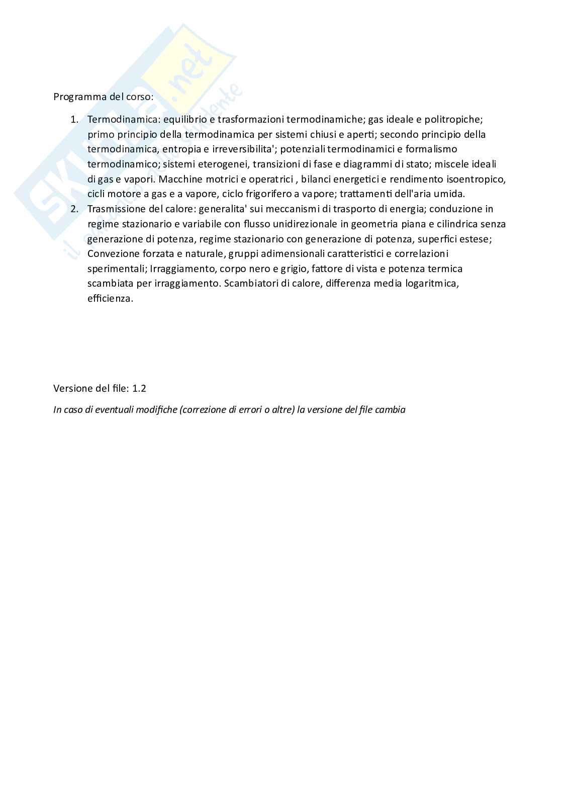Appunti completi lezioni di Fisica tecnica - Parte 2 Pag. 2