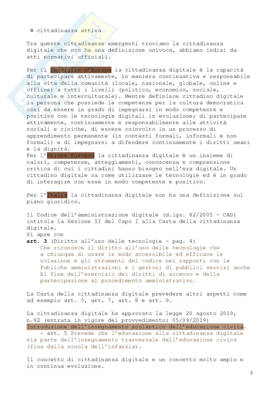 Diritto dell'ambiente informatico Pag. 6