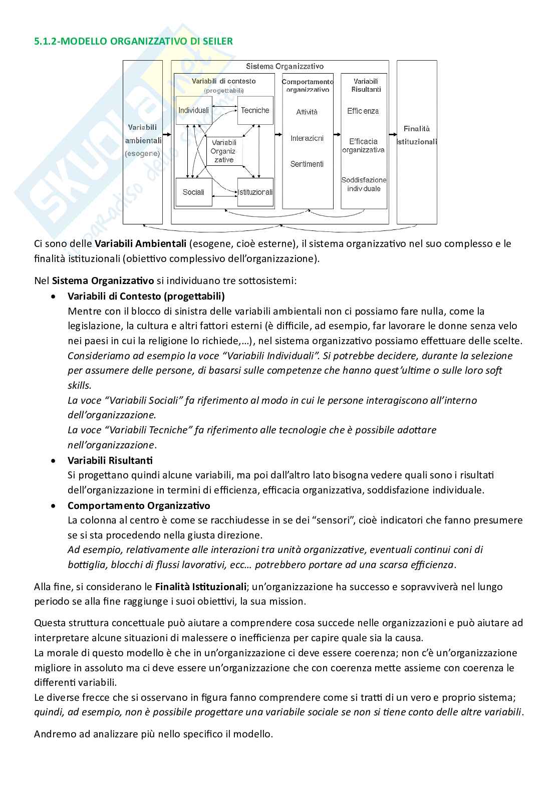 Sistemi organizzativi, parte 9 - Processi organizzativi e modelli organizzativi innovativi Pag. 11