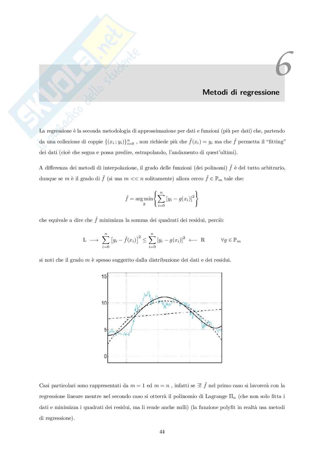 Metodi analitici e numerici per l'ingegneria Pag. 51