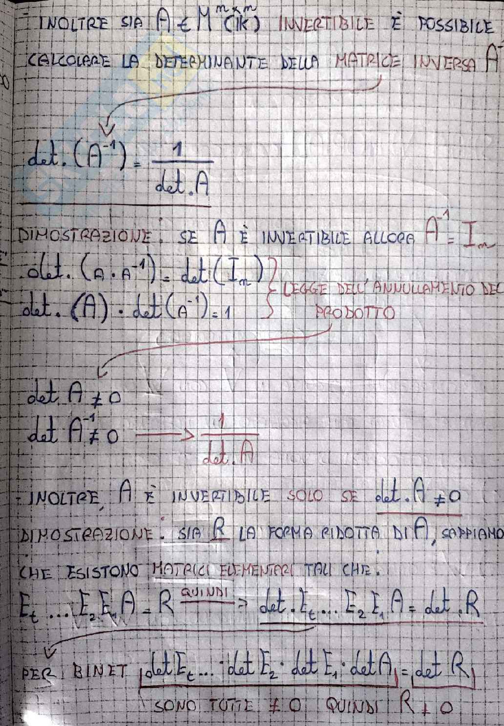 Riassunto esame Algebra lineare e geometria, Prof. Paladino Laura, libro consigliato Geometria 1, Sernesi Pag. 16