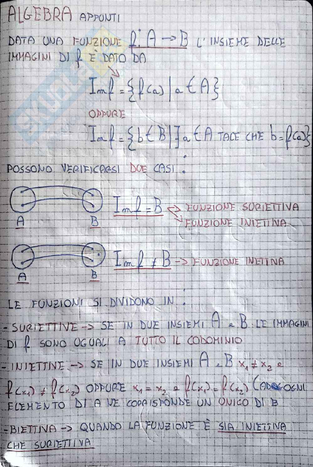 Riassunto esame Algebra lineare e geometria, Prof. Paladino Laura, libro consigliato Geometria 1, Sernesi Pag. 2