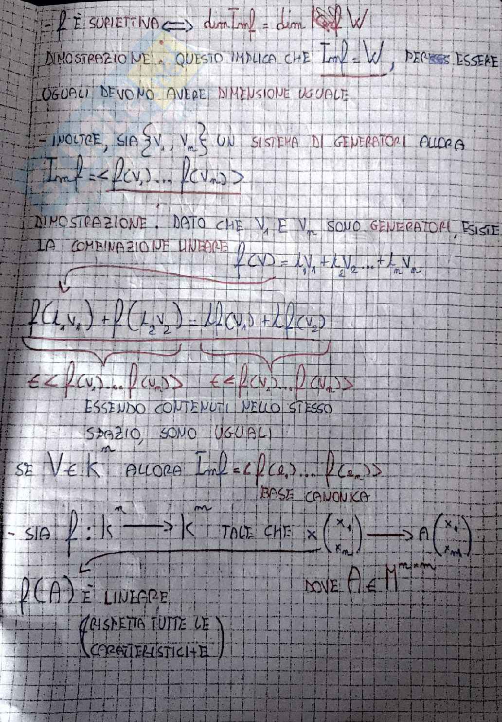 Riassunto esame Algebra lineare e geometria, Prof. Paladino Laura, libro consigliato Geometria 1, Sernesi Pag. 26