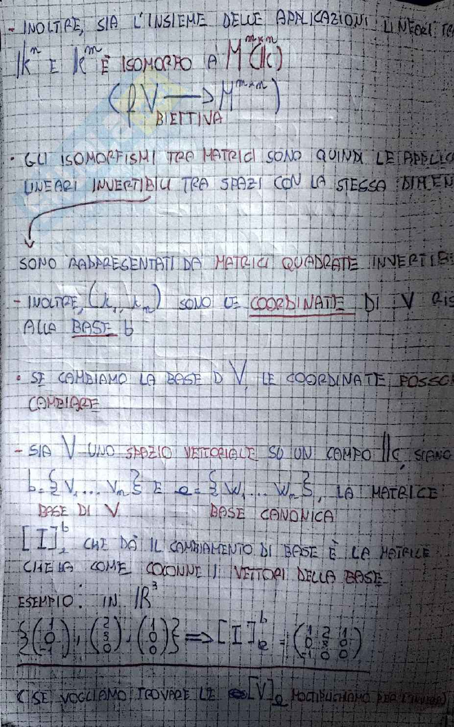 Riassunto esame Algebra lineare e geometria, Prof. Paladino Laura, libro consigliato Geometria 1, Sernesi Pag. 31
