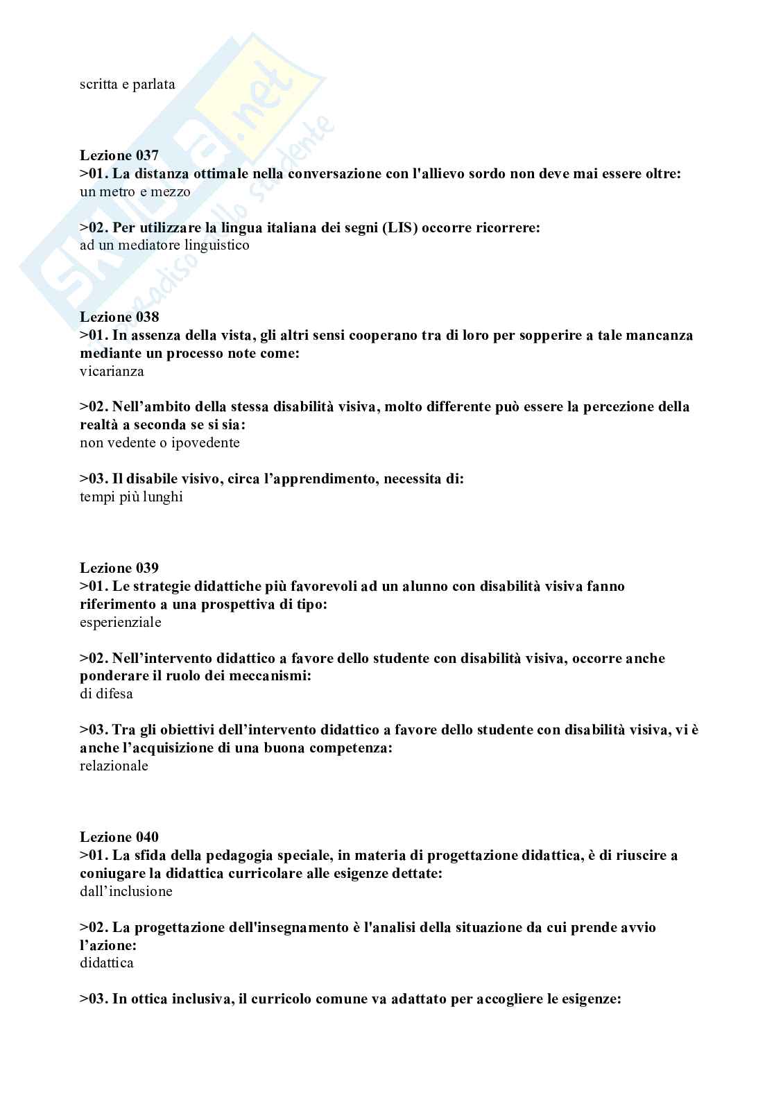Didattica e pedagogia speciale - crocette Pag. 11