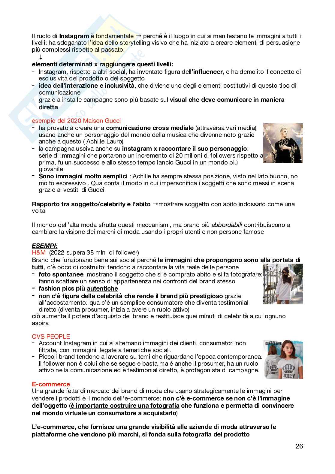 Appunti per l'esame di Fotografia e identità visiva  Pag. 26