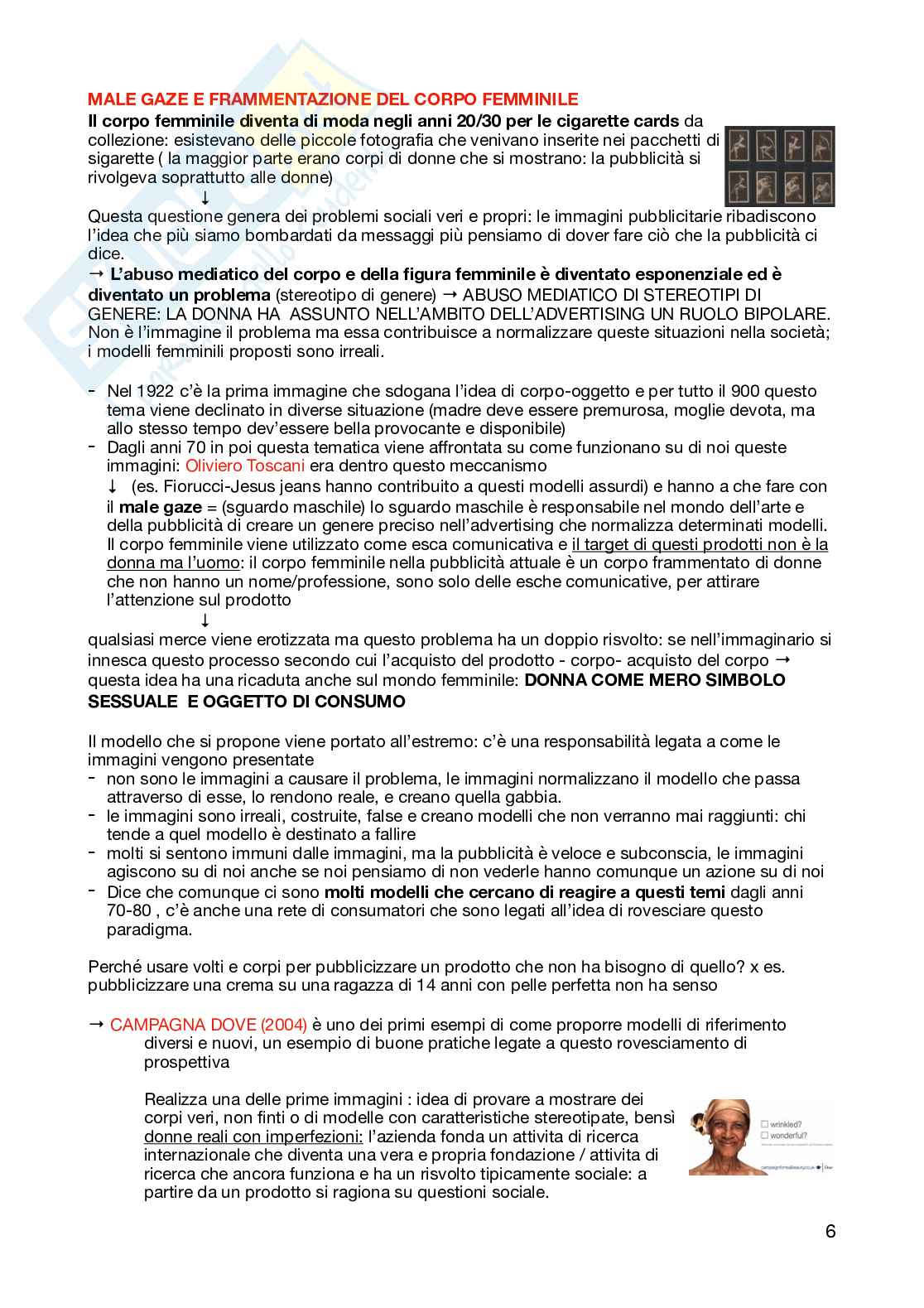 Appunti per l'esame di Fotografia e identità visiva  Pag. 6