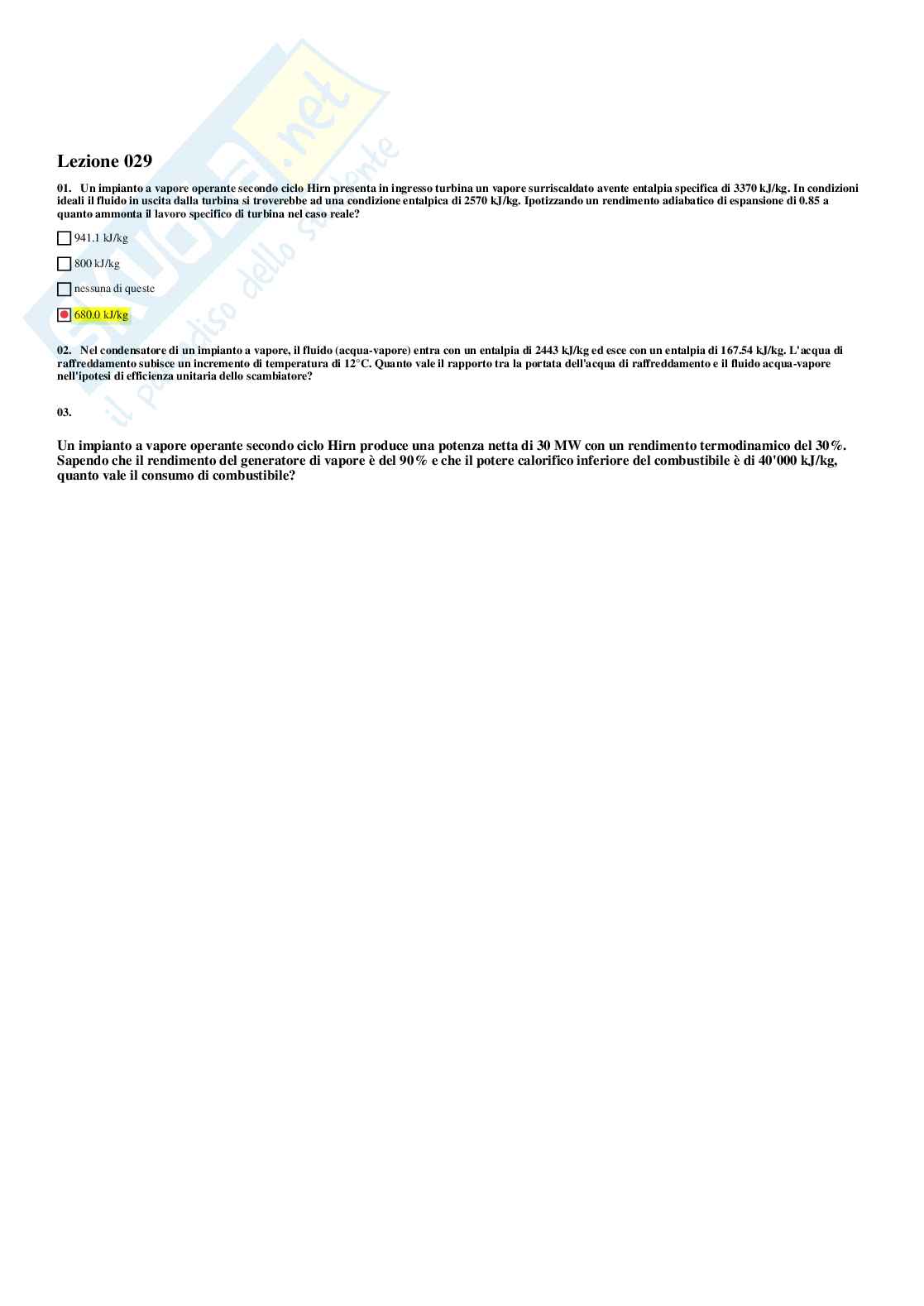 Paniere Progettazione di sistemi energetici Pag. 41