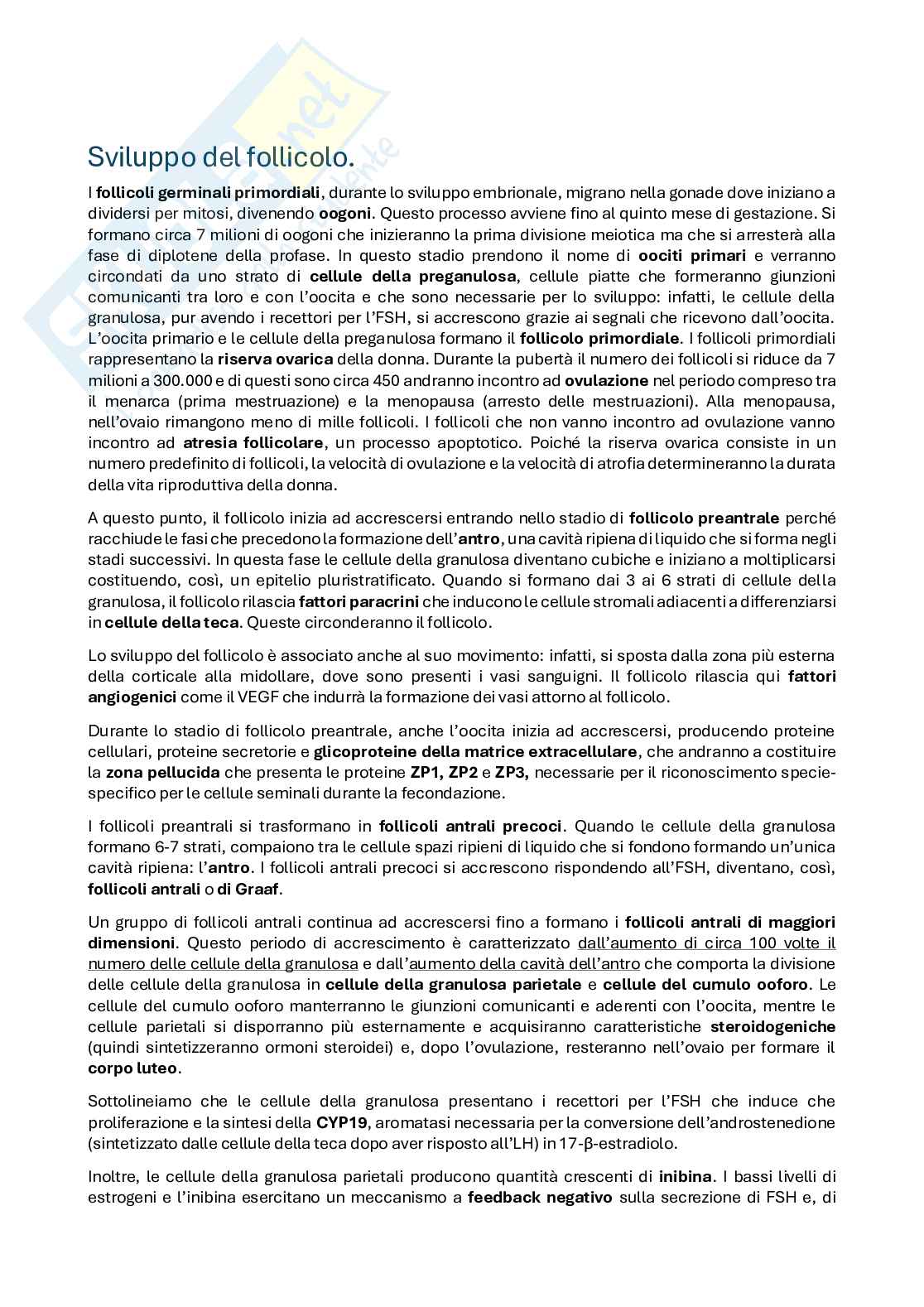 Riassunto esame Fisiopatologia dei sistemi, Prof. Mulè Flavia, libro consigliato Fisiologia - settima edizione, Berne, Levy Pag. 1