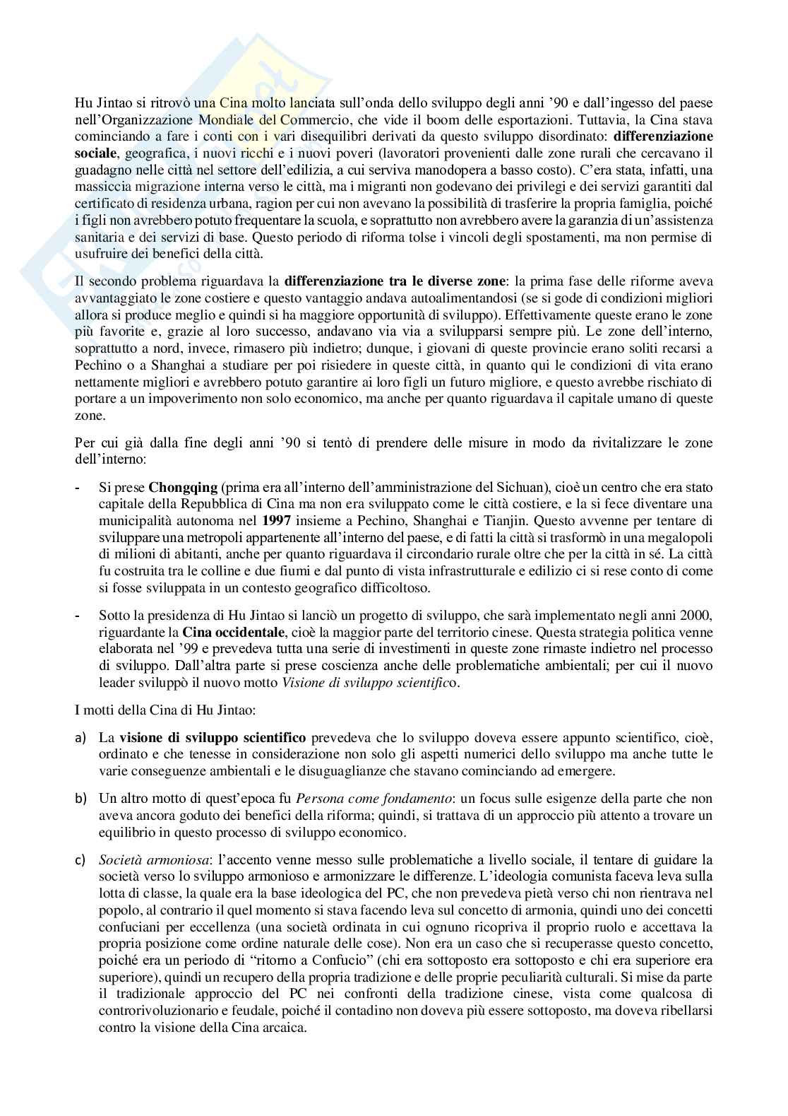 Appunti completi e sostitutivi di Storia della Cina contemporanea  Pag. 71