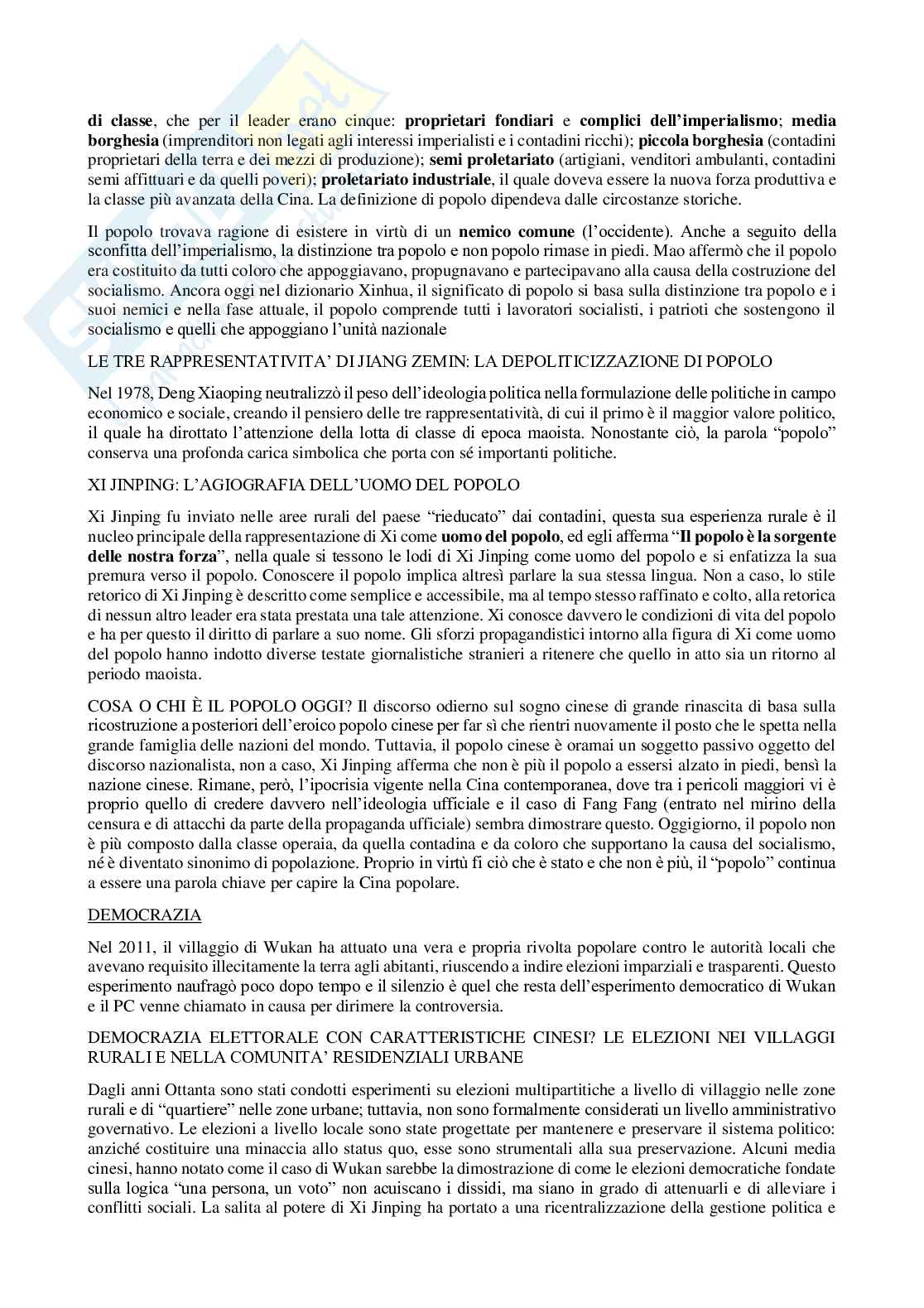 Appunti completi e sostitutivi di Storia della Cina contemporanea  Pag. 81