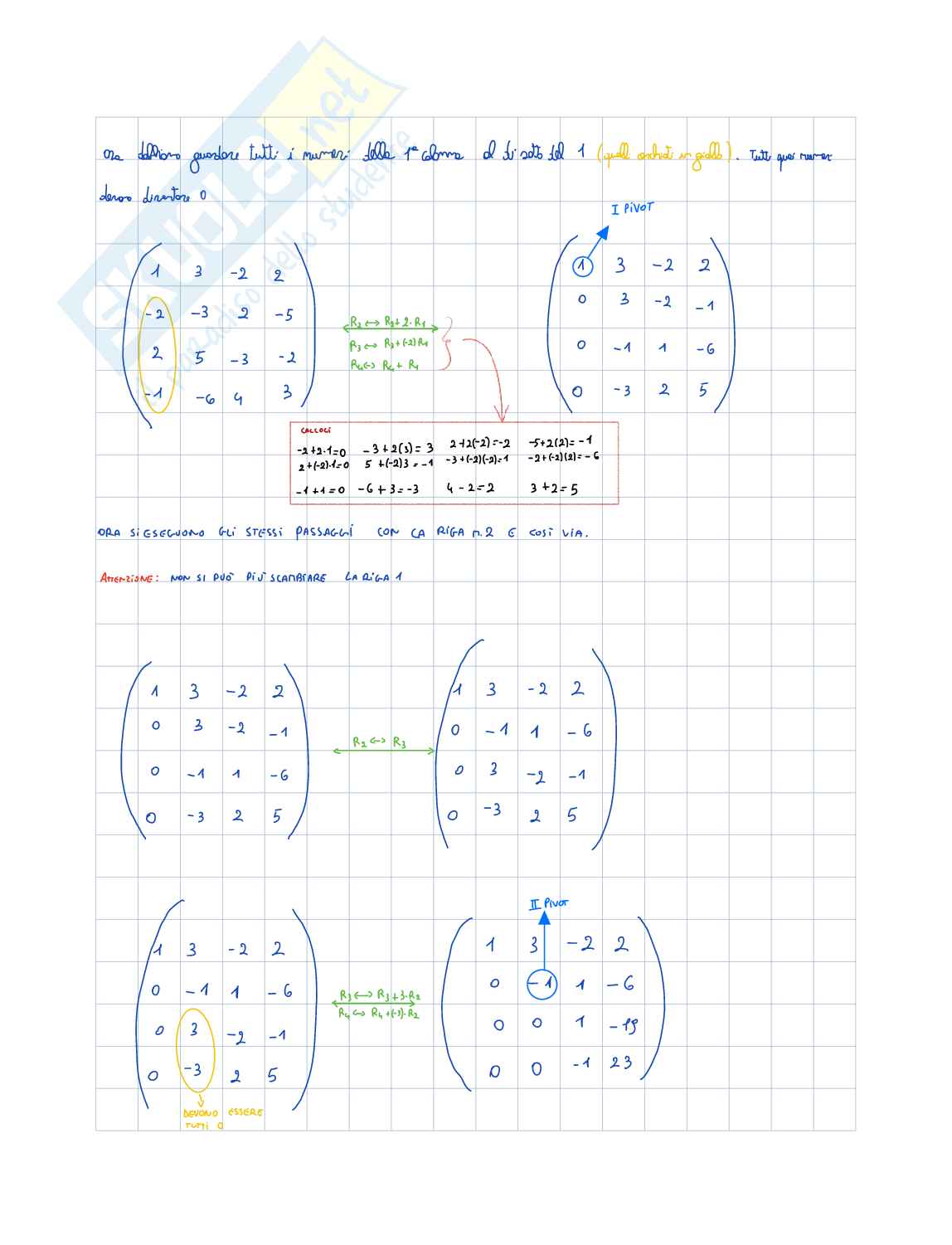 Matrici, parte 2 Pag. 2