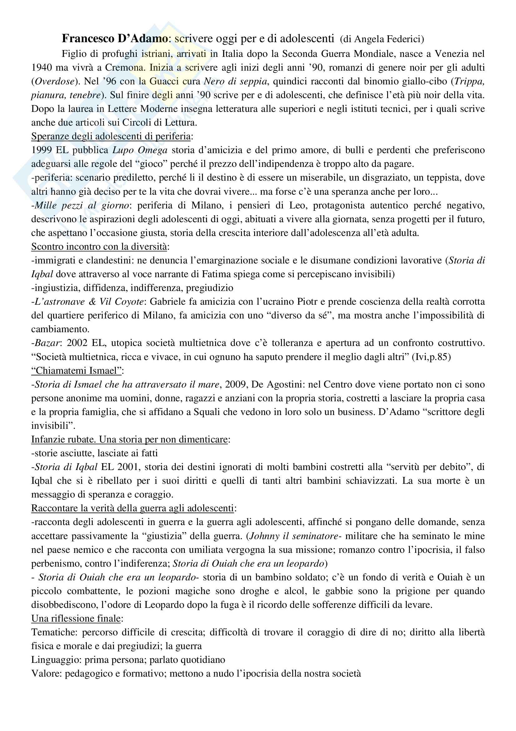 Riassunto esame Letteratura per l'Infanzia, prof. Bacchetti, libro consigliato La Fantasia al Potere Pag. 2
