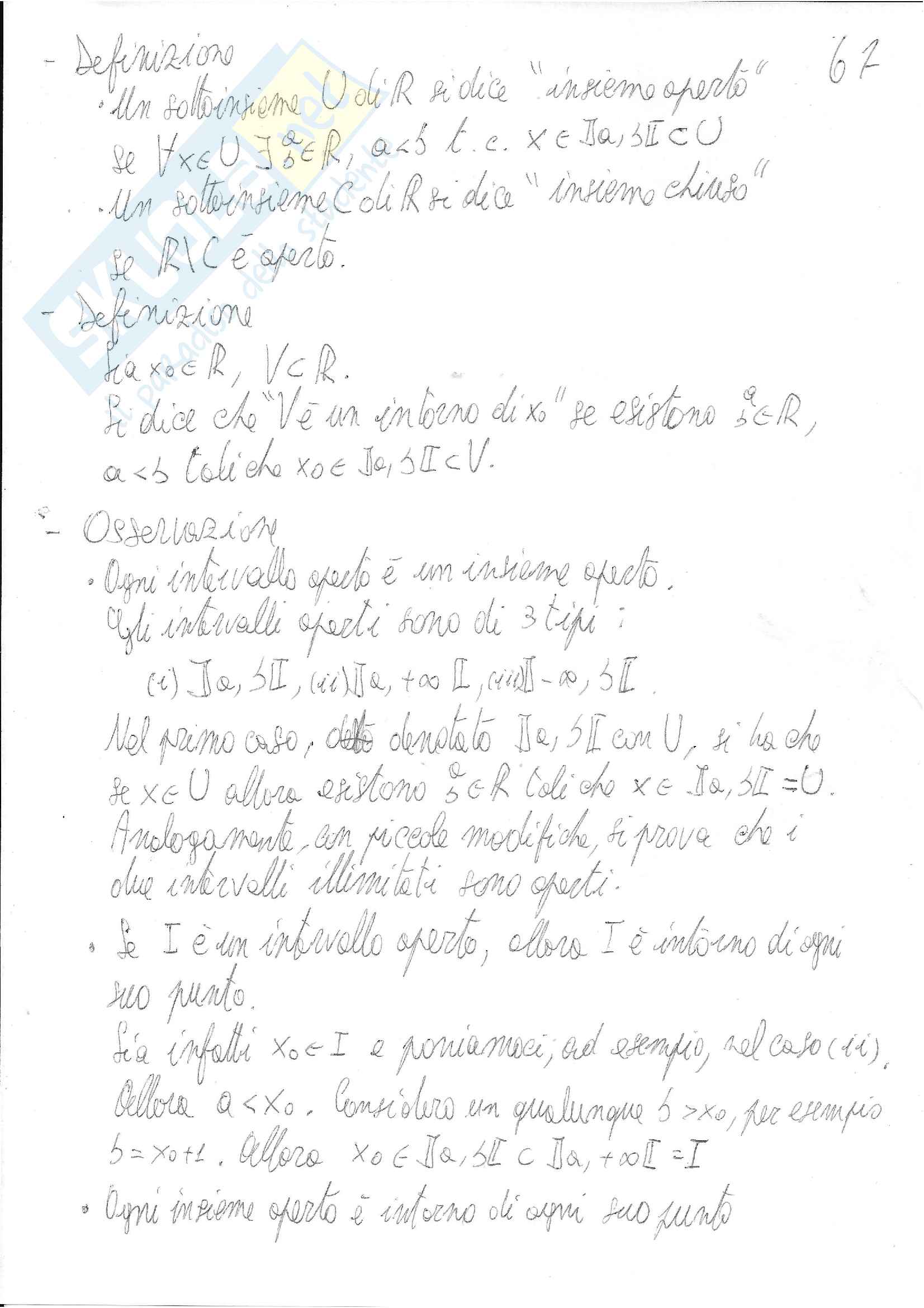 Analisi Matematica Pag. 6