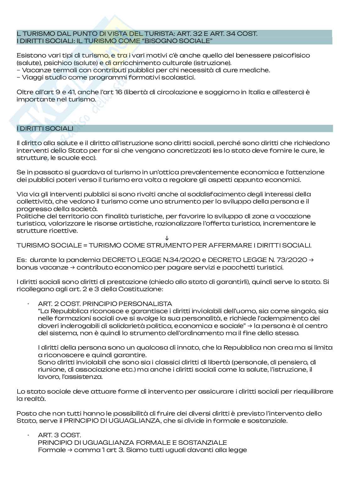 Legislazione del turismo - Appunti anno 2025-2026 Pag. 31