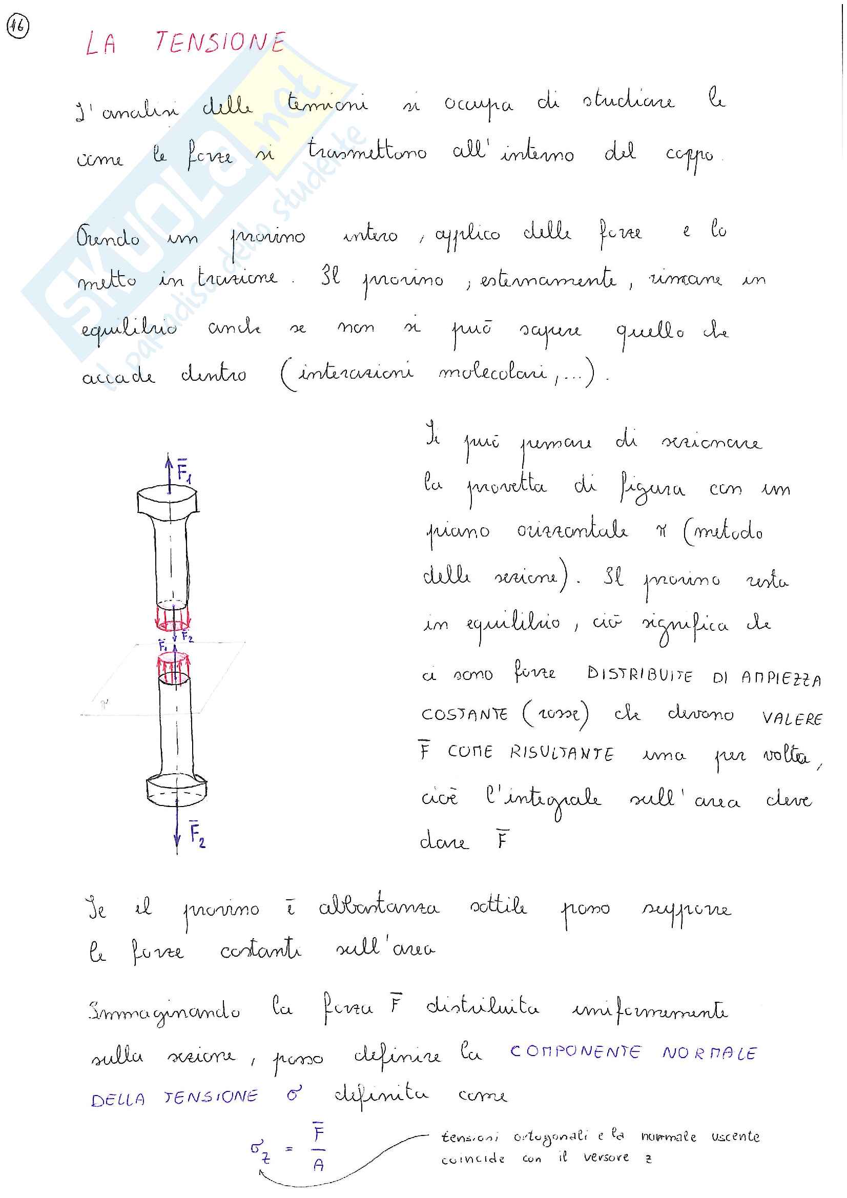 Scienza delle Costruzioni - Appunti Pag. 16