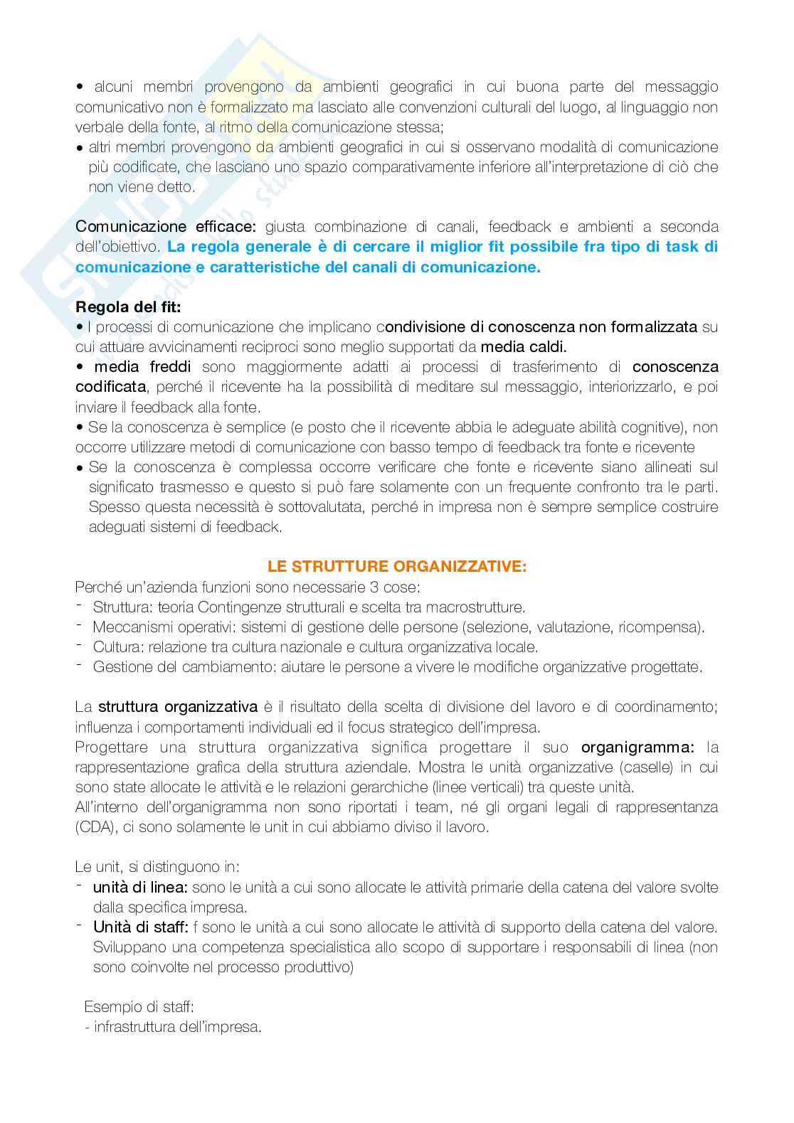 Riassunto esame Fondamenti di organizzazione Pag. 36