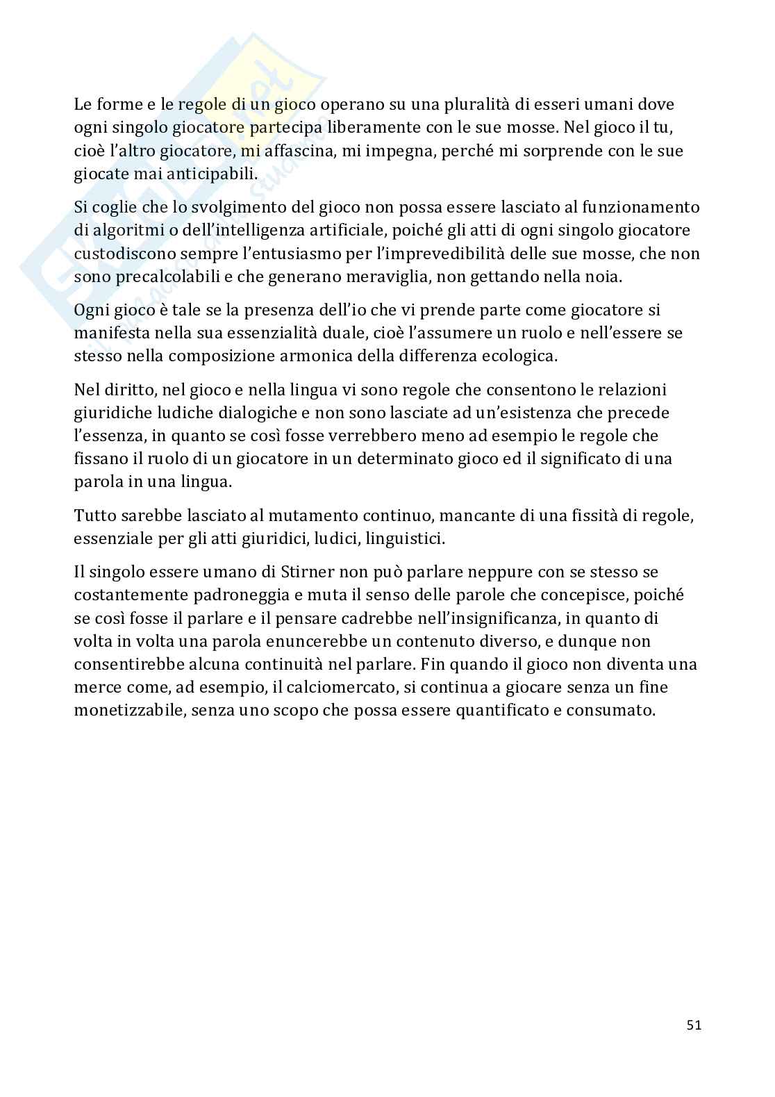 Riassunto esame Filosofia del diritto, Prof. Romano Bruno, libro consigliato Opera omnia: diritto e gioco isonomia ed isegoria, Bruno Romano Pag. 51