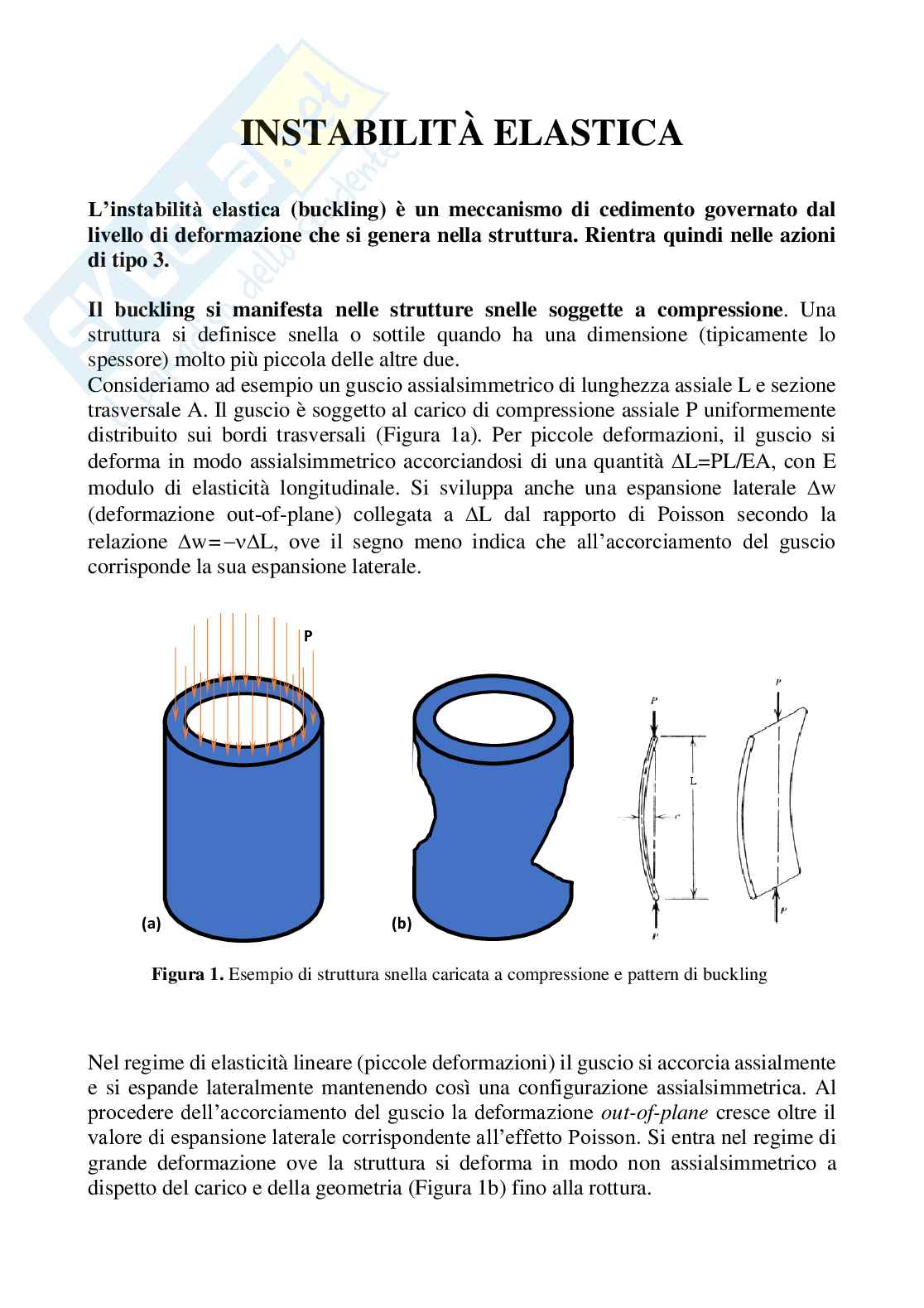 Appunti Meccanica dei materiali e  progettazione meccanica Pag. 1