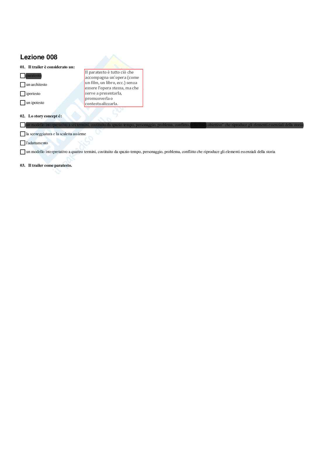 Paniere Laboratorio di lettura dell' immagine - Risposte multiple - aggiornato (2026) Pag. 11