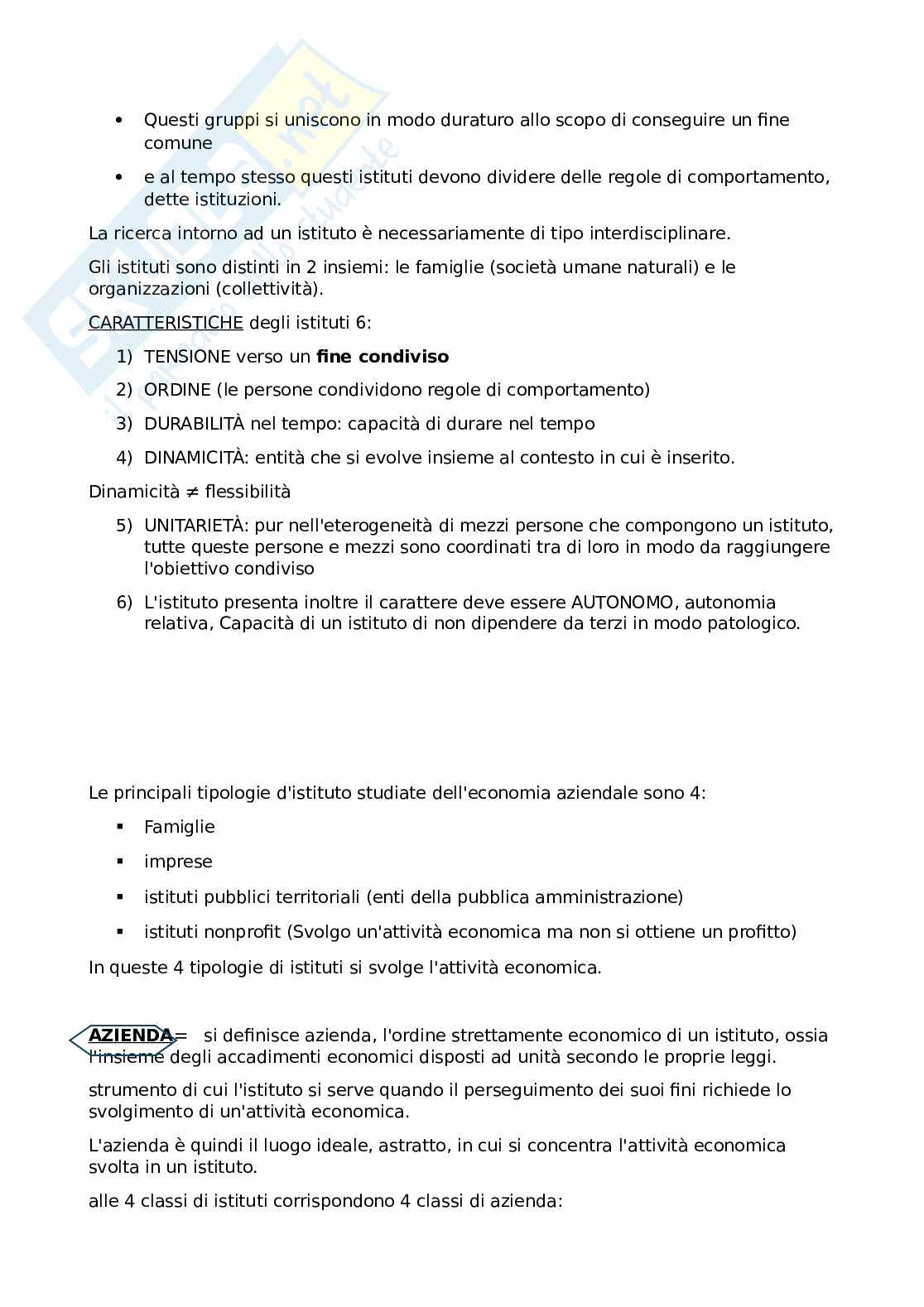 Economia aziendale Pag. 6