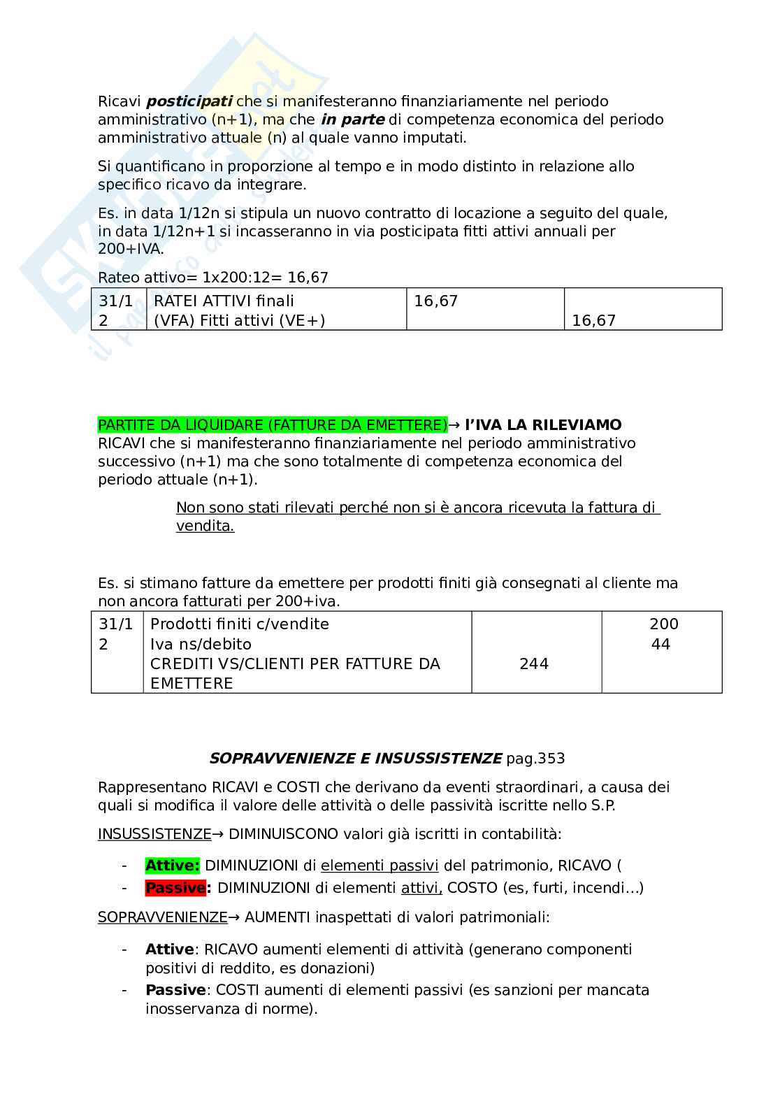 Economia aziendale Pag. 81