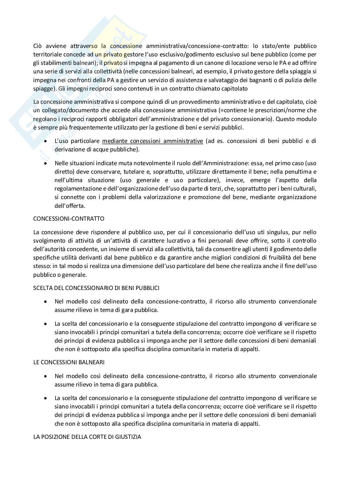 Riassunto esame Diritto amministrativo, Prof. Benetazzo Cristina, libro consigliato Lezioni di diritto amministrativo, M. D'Alberti Pag. 61