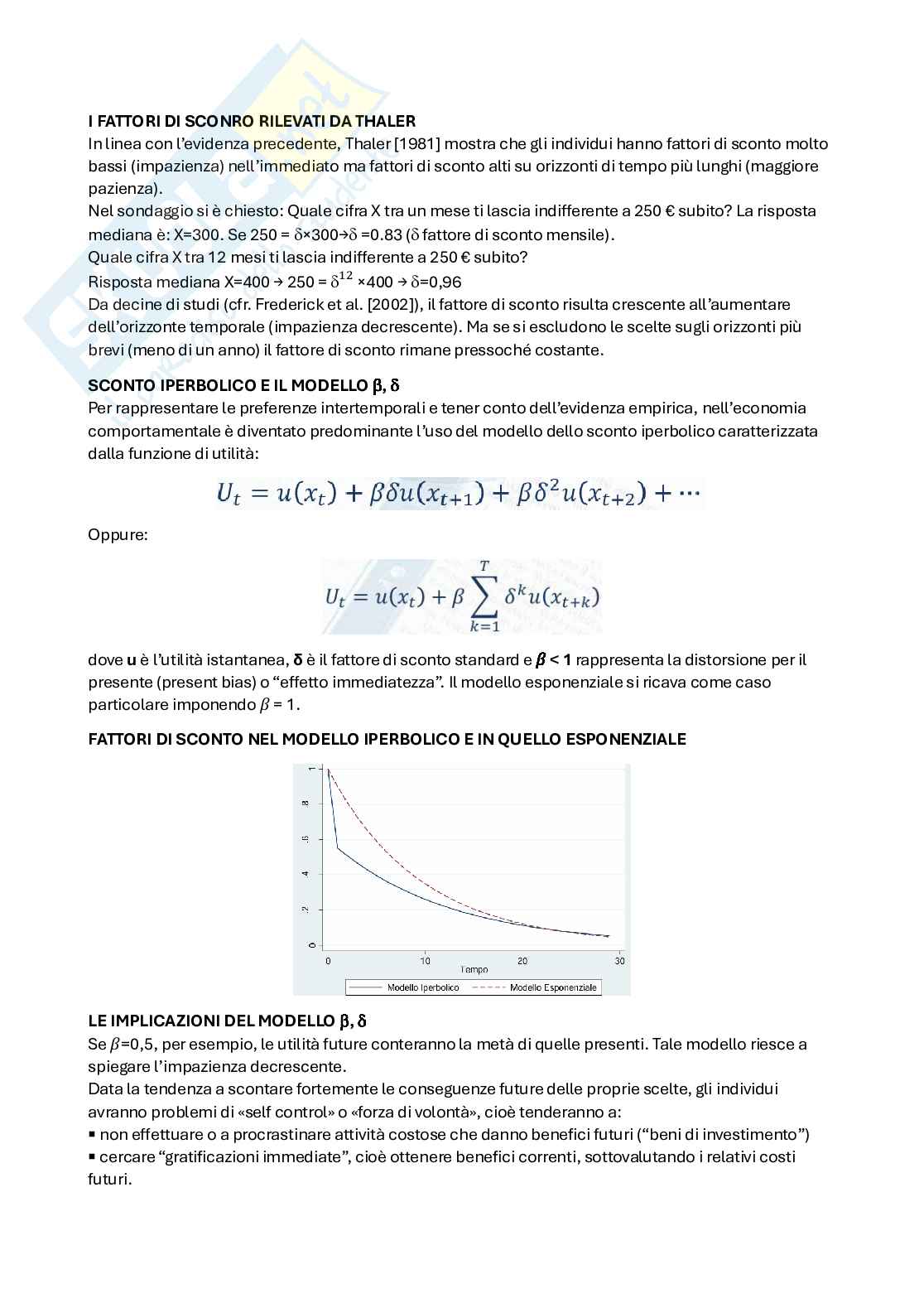 Economia comportamentale Pag. 26