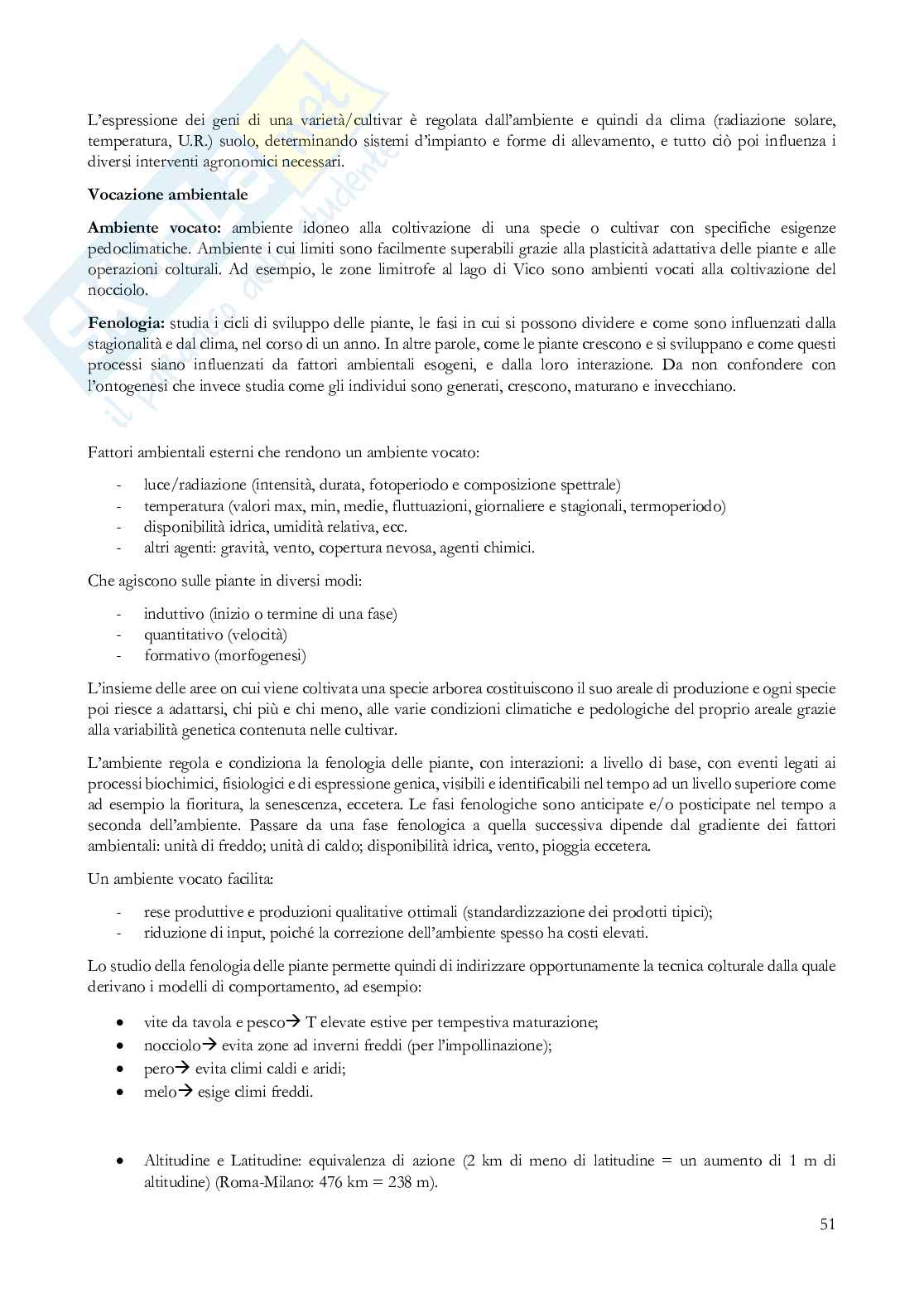 Coltivazioni arboree Pag. 51