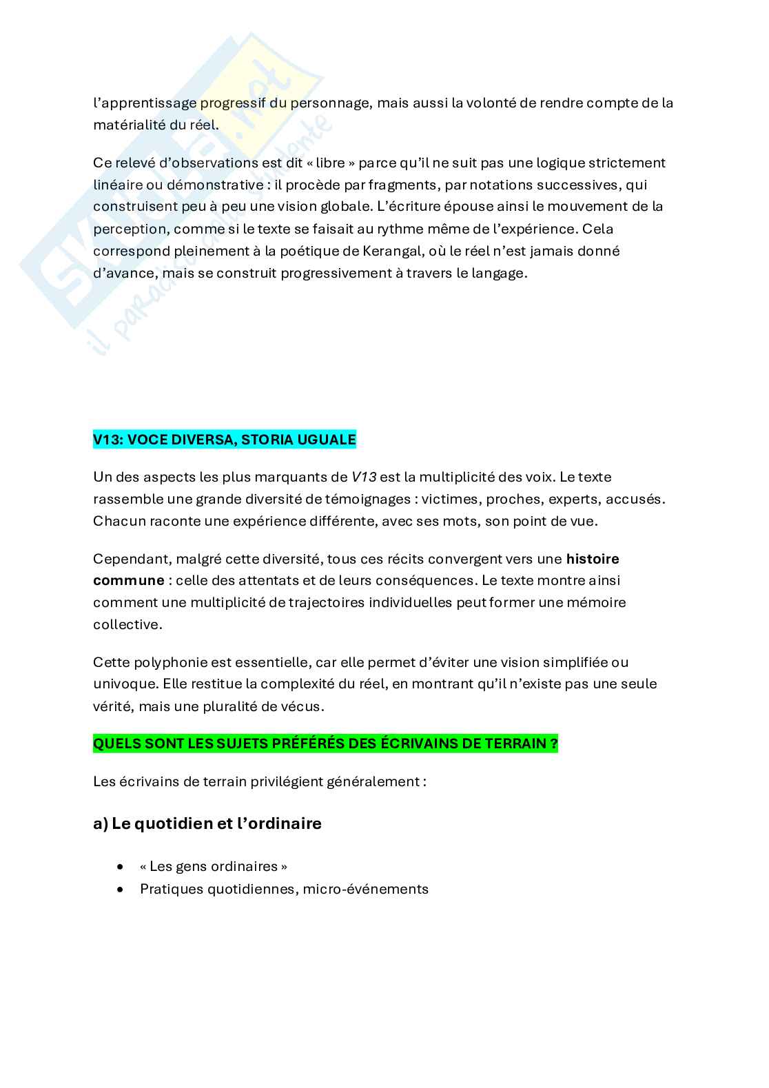 Informazioni utili esame Cultura francese Pag. 16
