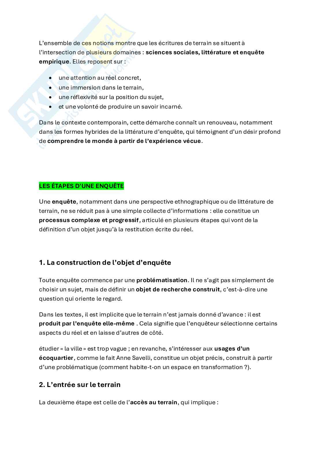 Informazioni utili esame Cultura francese Pag. 2
