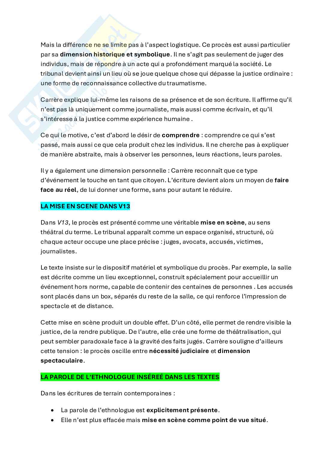 Informazioni utili esame Cultura francese Pag. 21
